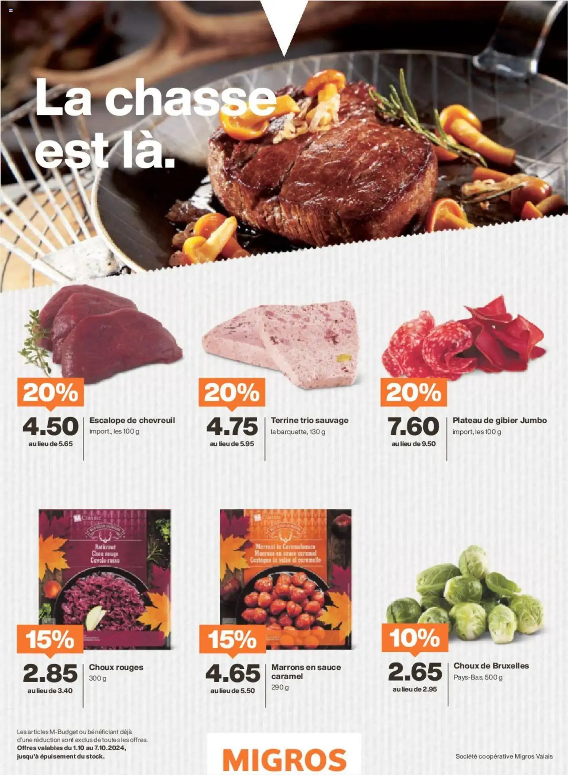 Migros - Magazin FR von 30. September bis 6. Oktober 2024 - Prospekt seite  50