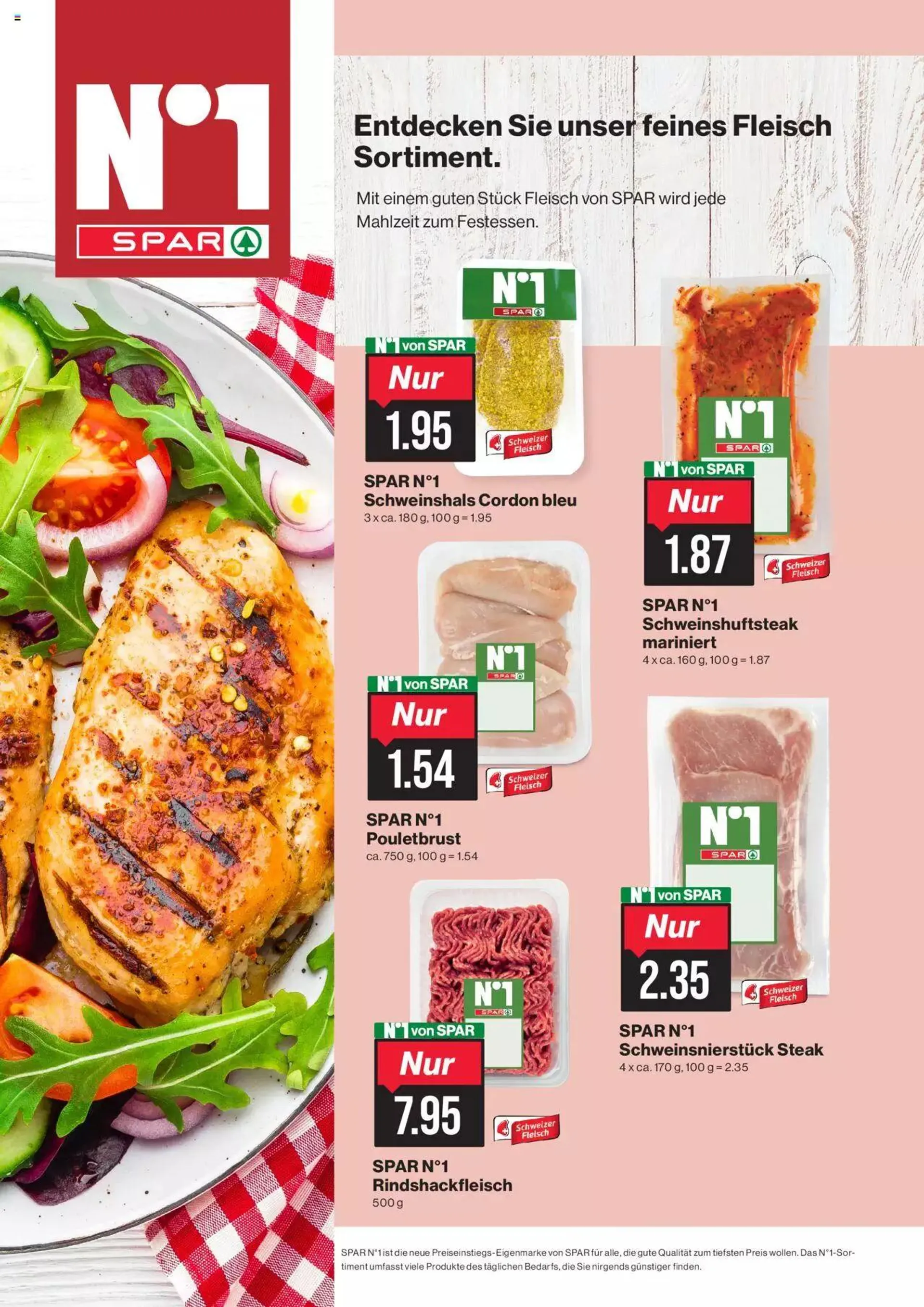 SPAR Aktionen Täglich sparen von 6. Juni bis 31. Dezember 2023 - Prospekt seite  12
