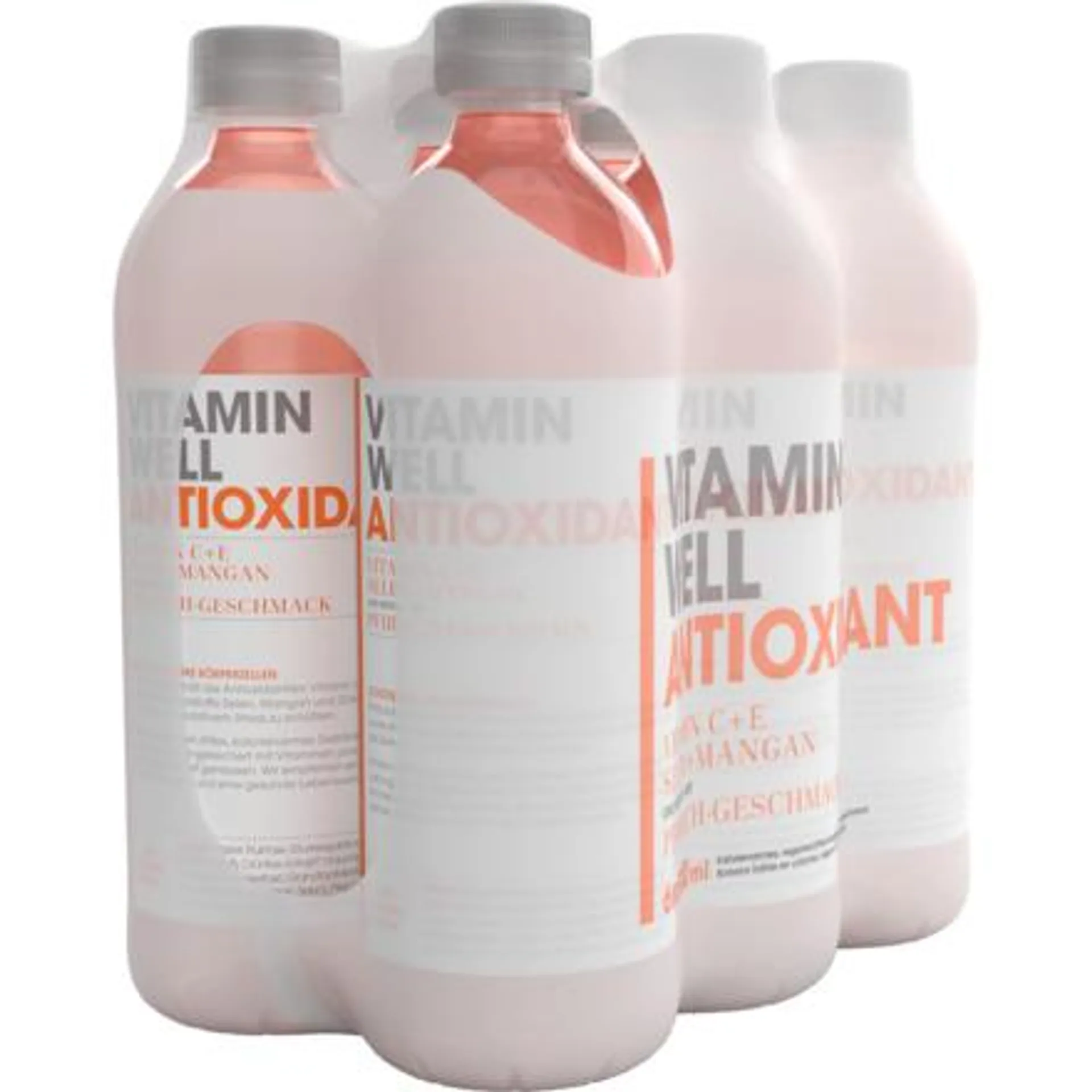 Vitamin Well Antioxidant Vitamin C + E, Selen, Mangan 6 x 50 cl