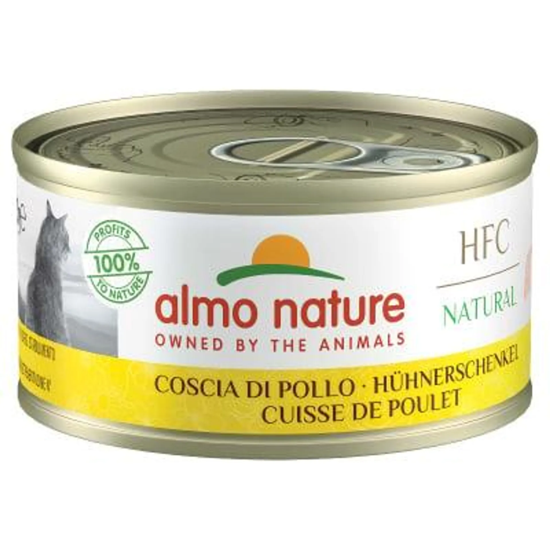 Almo Nature HFC Natural Hühnerschenkel 24x70g