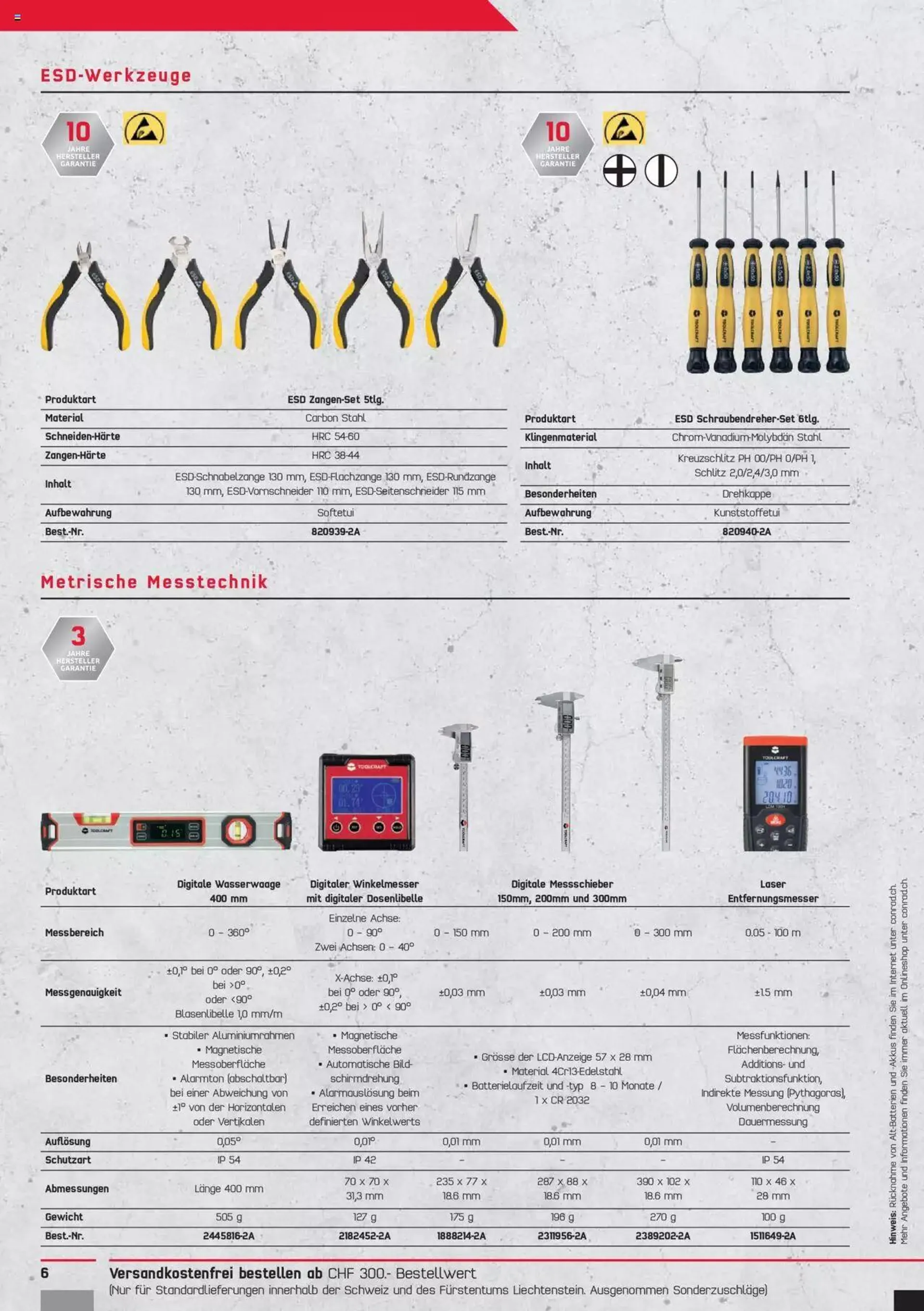 Conrad Aktionen Toolcraft von 27. Februar bis 31. Dezember 2024 - Prospekt seite  6