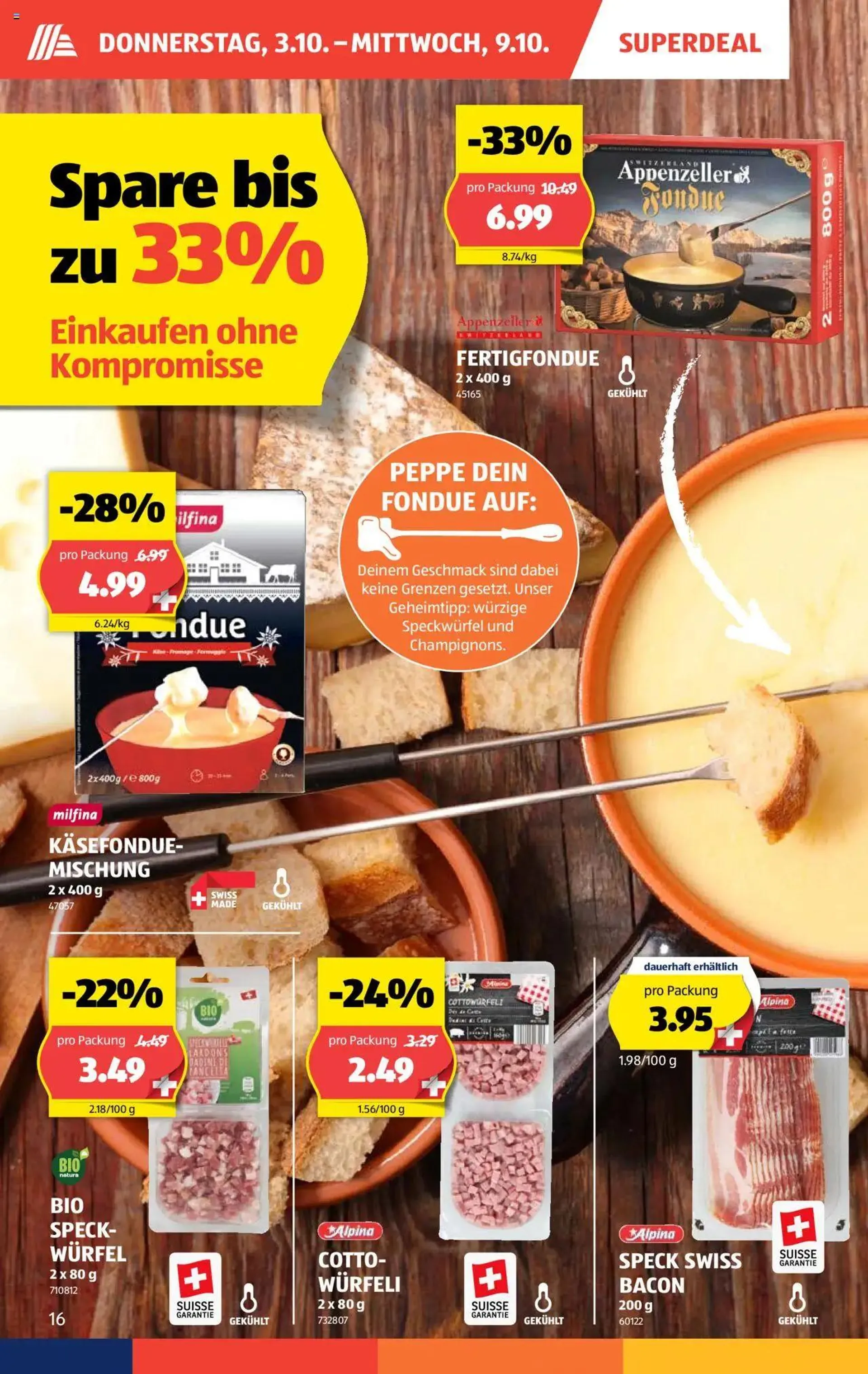 Aldi Aktionen von 3. Oktober bis 9. Oktober 2024 - Prospekt seite  16