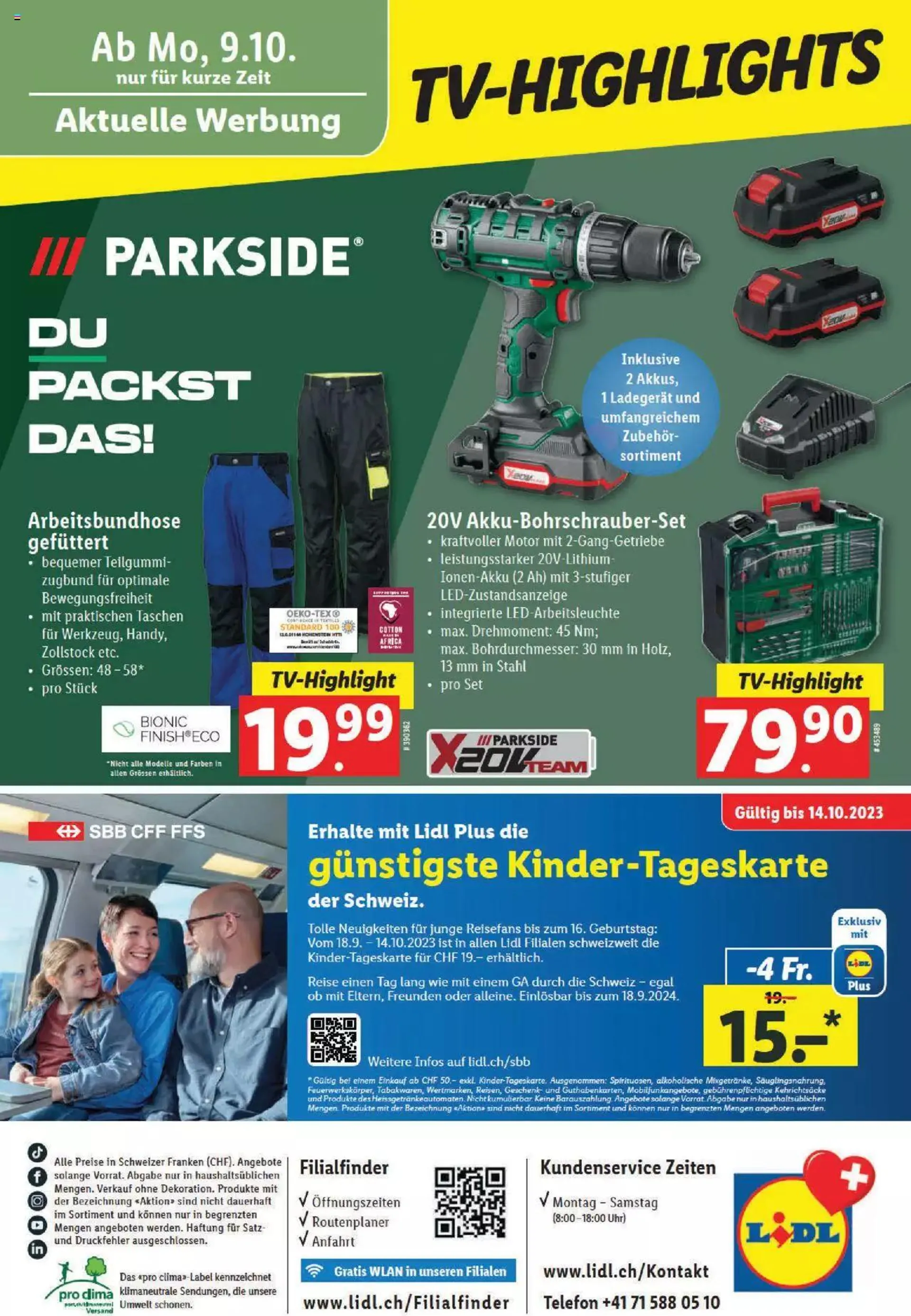 Lidl Aktionen von 5. Oktober bis 11. Oktober 2023 - Prospekt seite  38