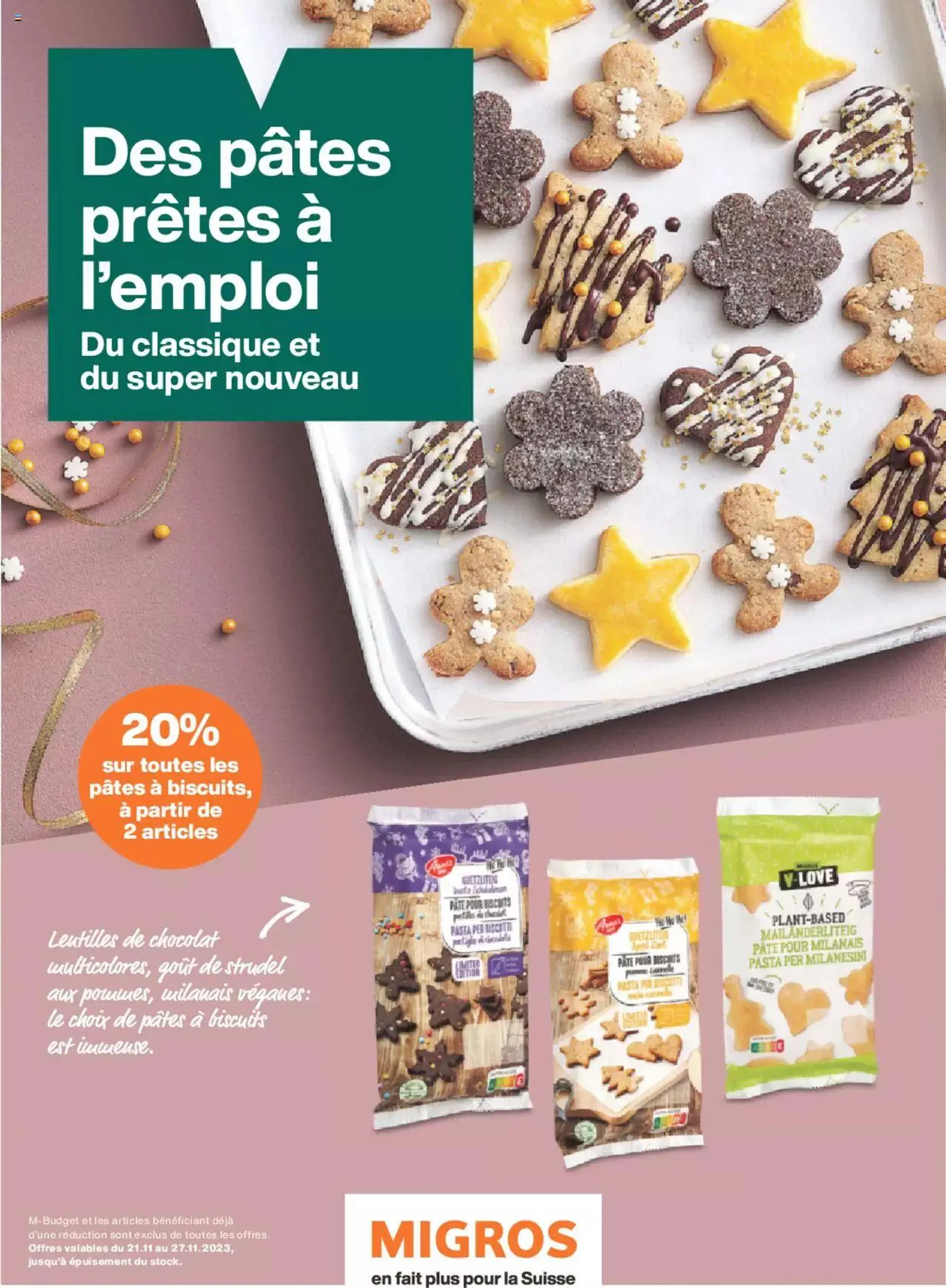 Migros Magazin FR von 20. November bis 31. Dezember 2023 - Prospekt seite  6