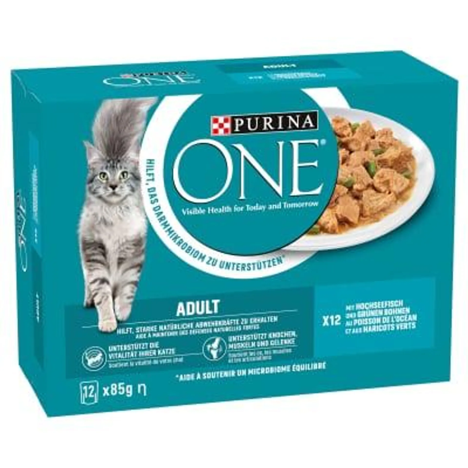 Purina ONE Adult in Sauce Ozean Fisch 12x85g