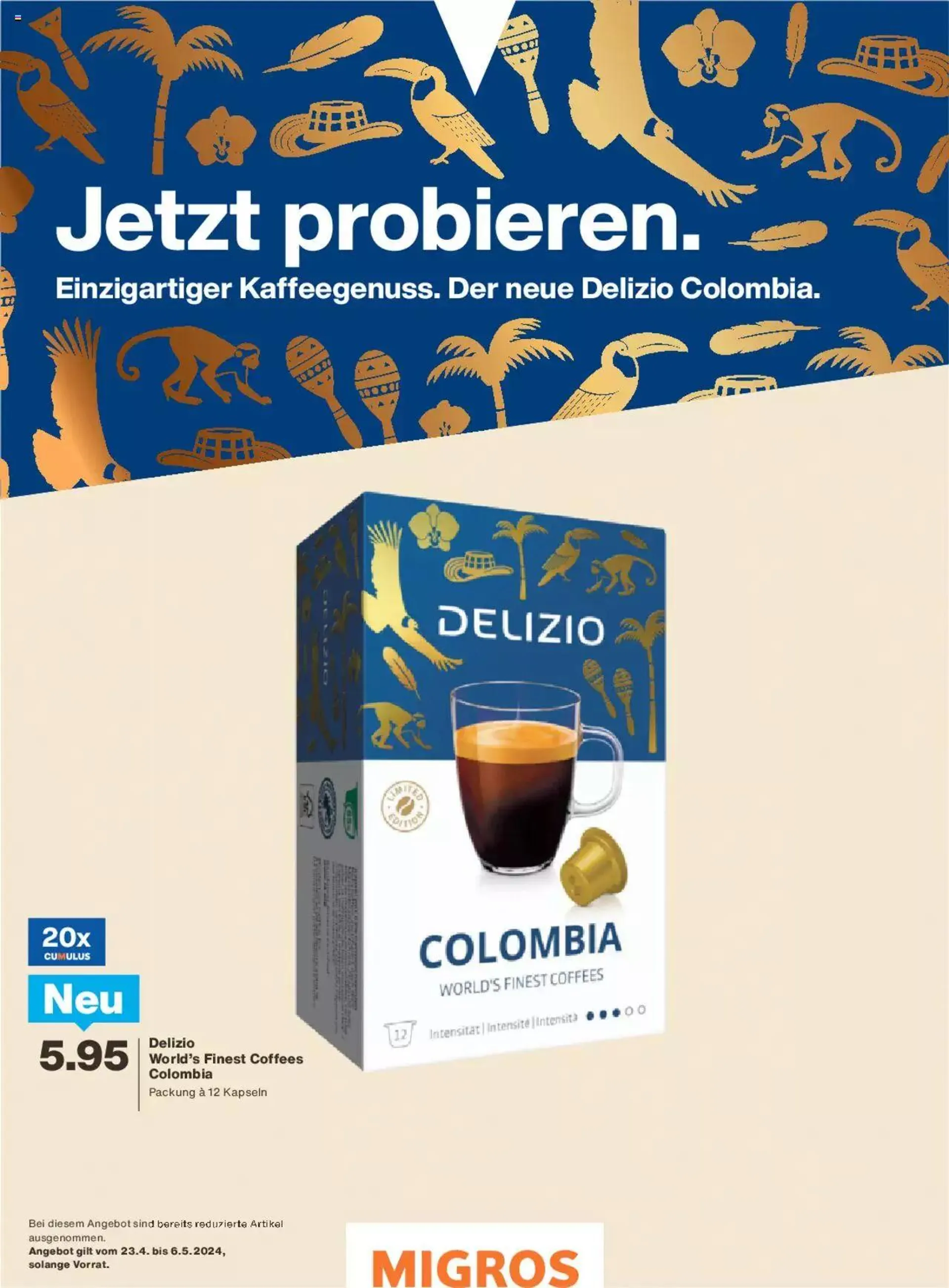 Migros - Magazin von 23. April bis 29. April 2024 - Prospekt seite  16