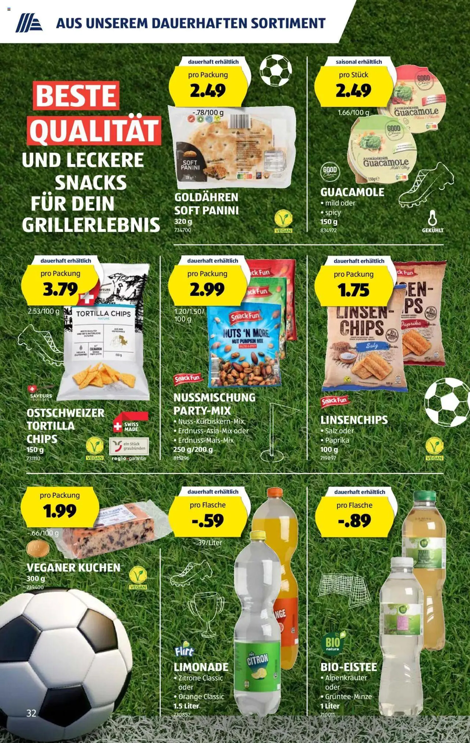 Aldi Aktionen von 13. Juni bis 19. Juni 2024 - Prospekt seite  32