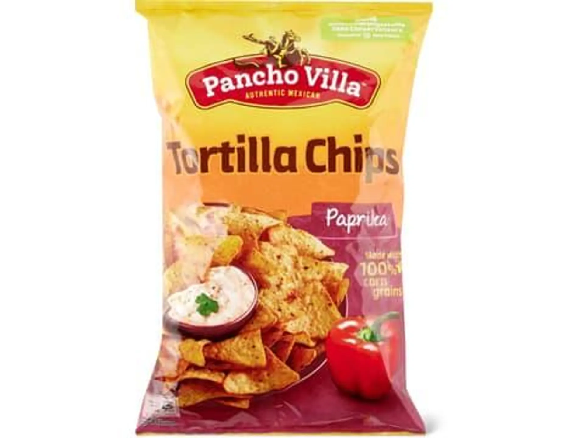 Pancho Villa · Mais-Chips · Paprika