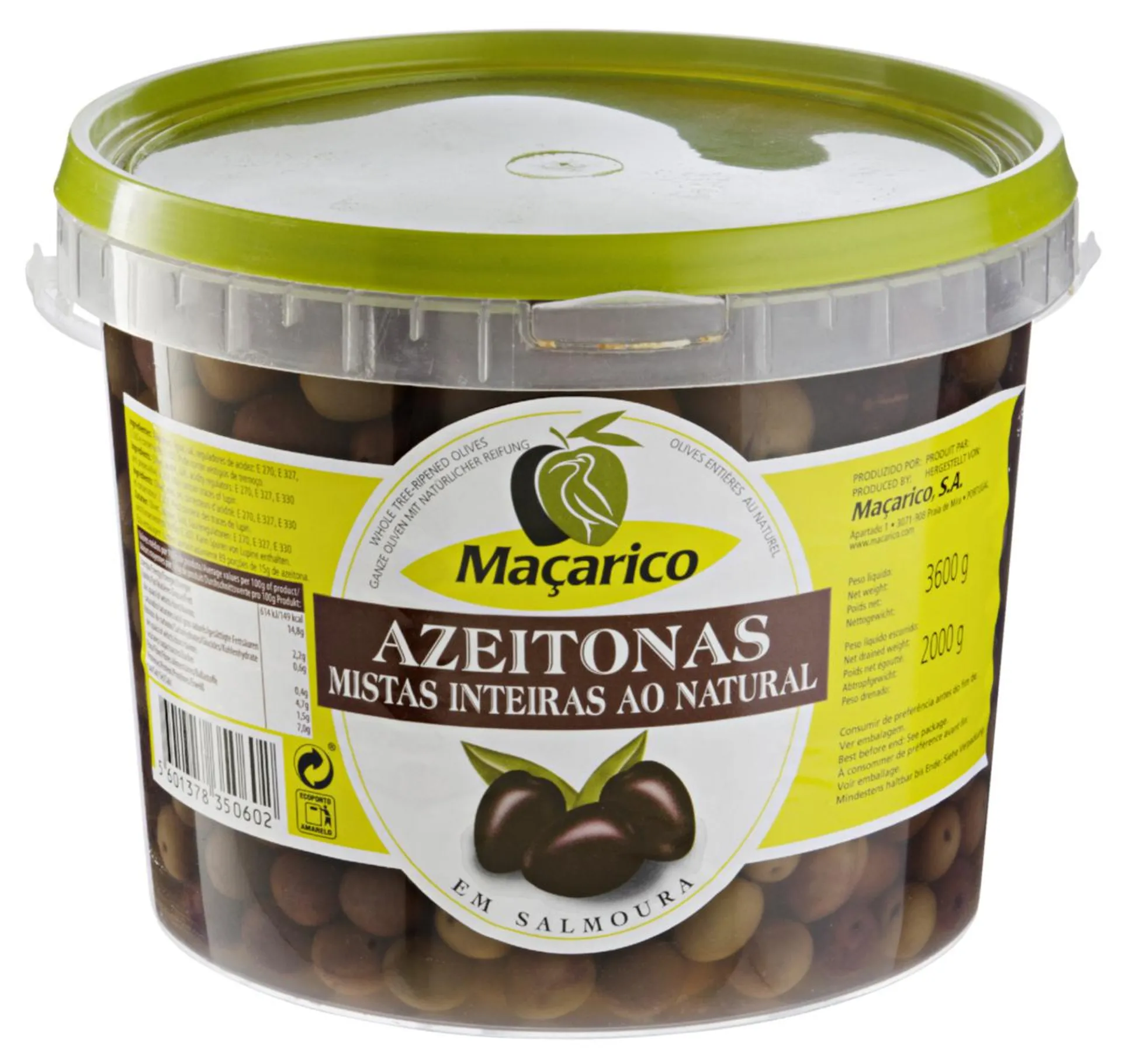 Maçarico gemischte Oliven Douro Maçarico