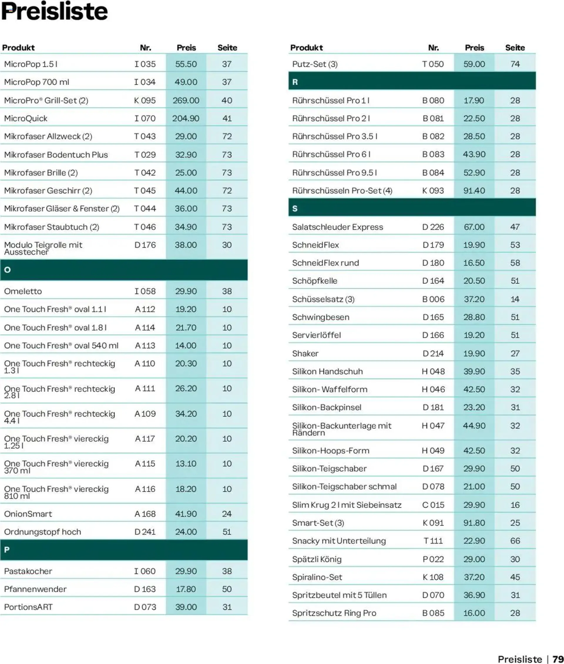 Tupperware Aktionen Herbst / Winter 2024/25 - 78