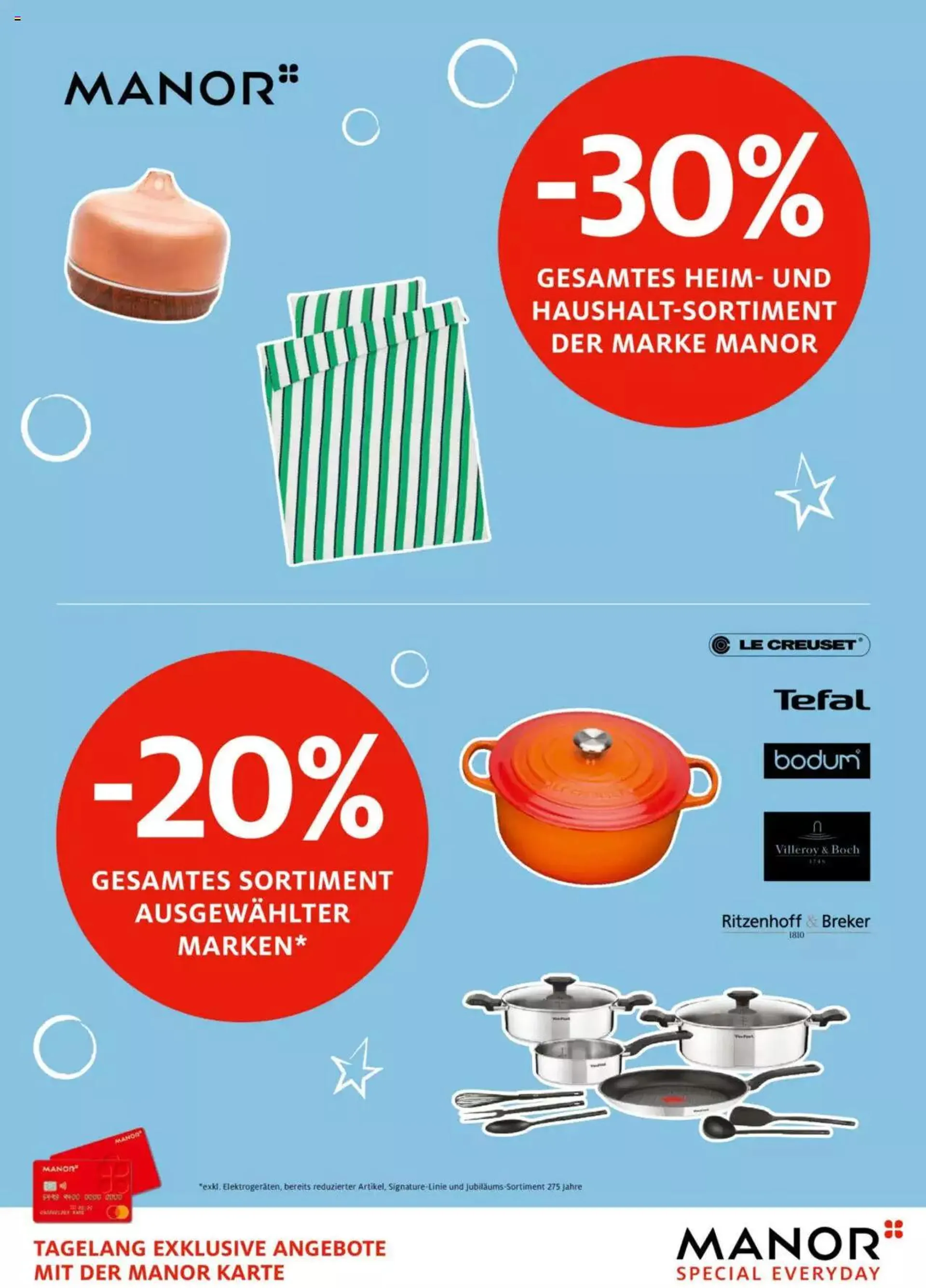 Manor Aktionen Special Days von 27. September bis 3. Oktober 2023 - Prospekt seite  3
