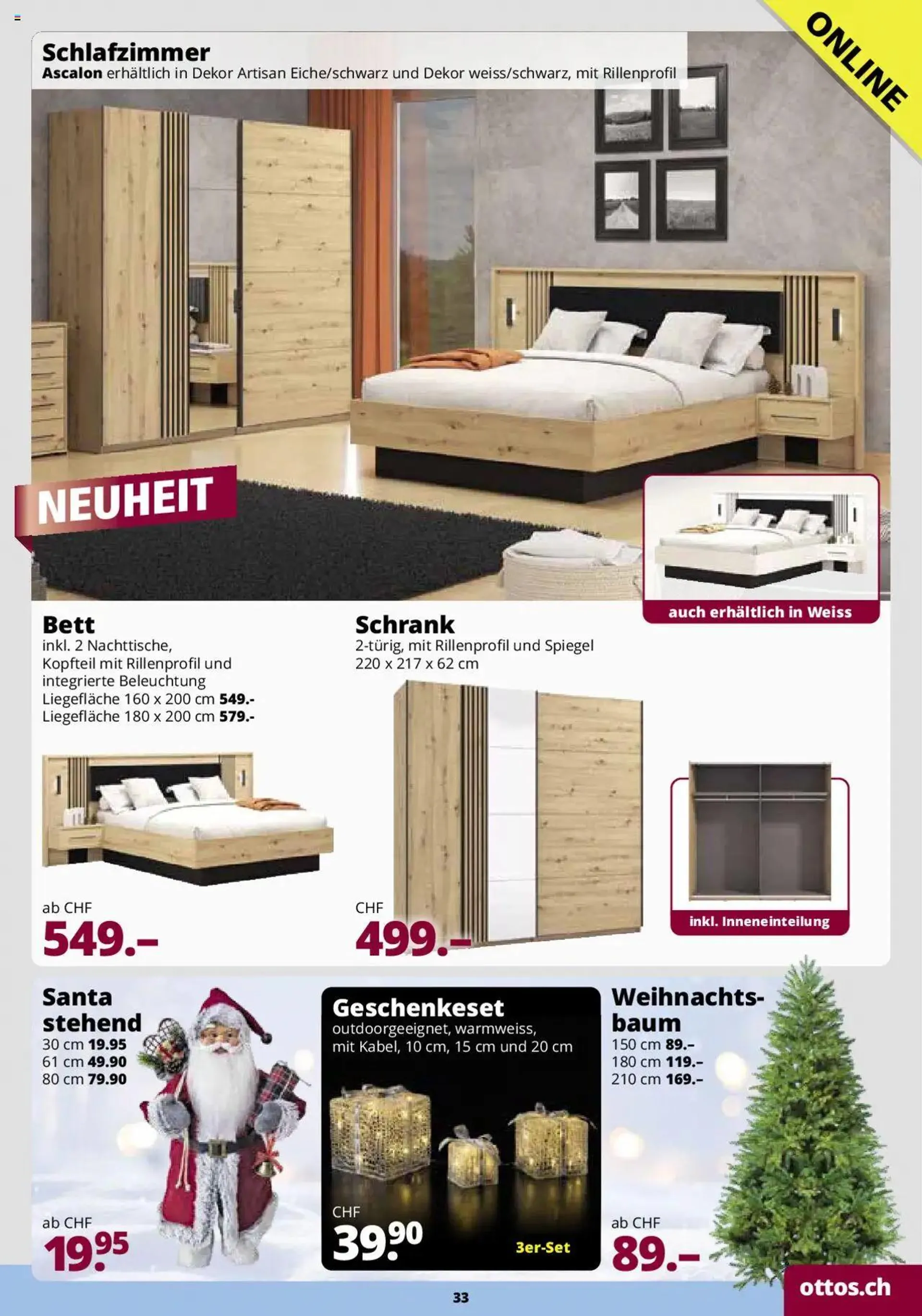 Otto's Katalog Oktober von 12. Oktober bis 31. Dezember 2024 - Prospekt seite  33