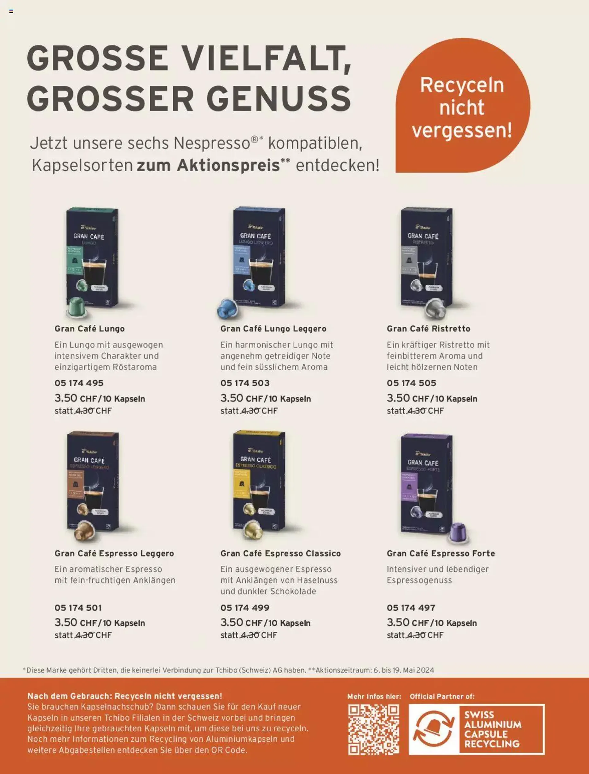 Tchibo Aktionen von 22. April bis 31. Dezember 2024 - Prospekt seite  160