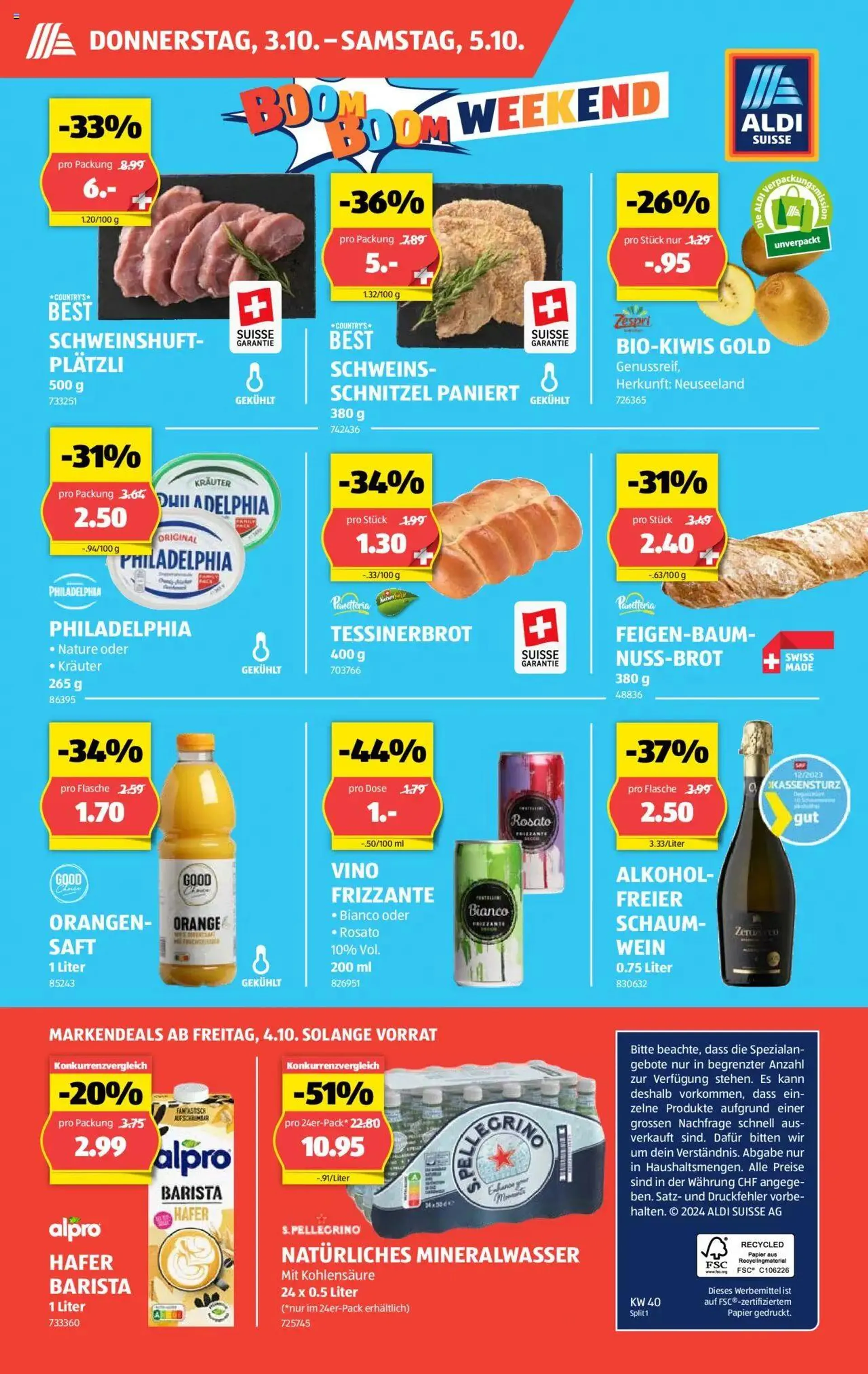 Aldi Aktionen von 3. Oktober bis 9. Oktober 2024 - Prospekt seite  48