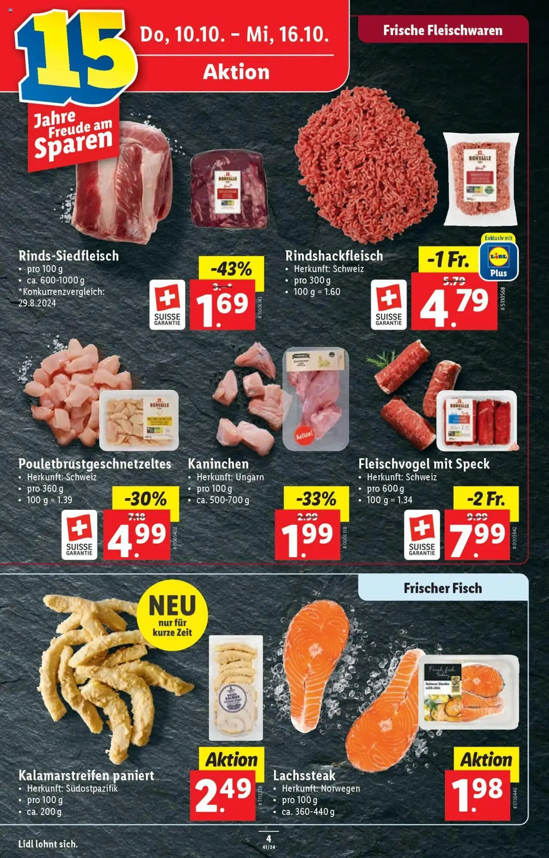 Lidl Aktionen von 10. Oktober bis 16. Oktober 2024 - Prospekt seite  4