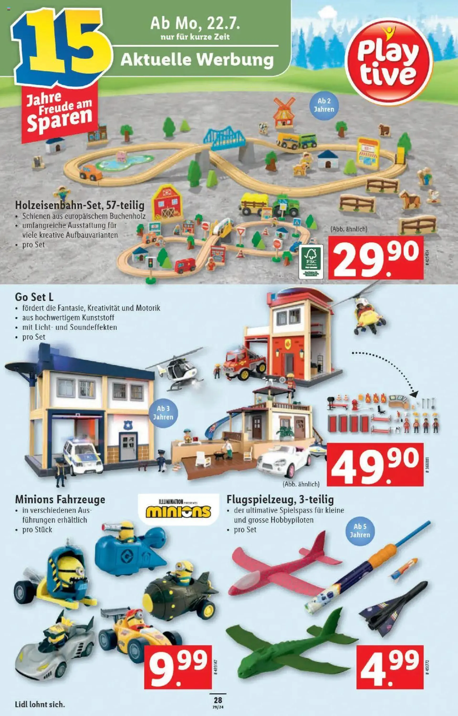 Lidl Aktionen von 18. Juli bis 24. Juli 2024 - Prospekt seite  28