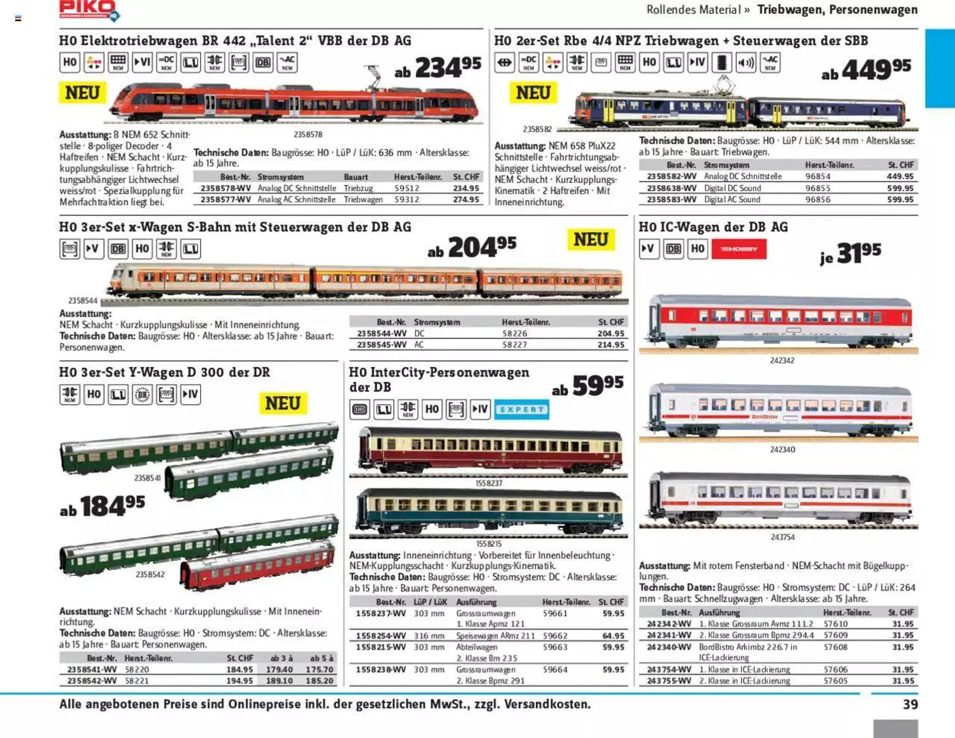 Conrad - Modellbahn 2021/22 von 1. Januar bis 31. Dezember 2023 - Prospekt seite  41