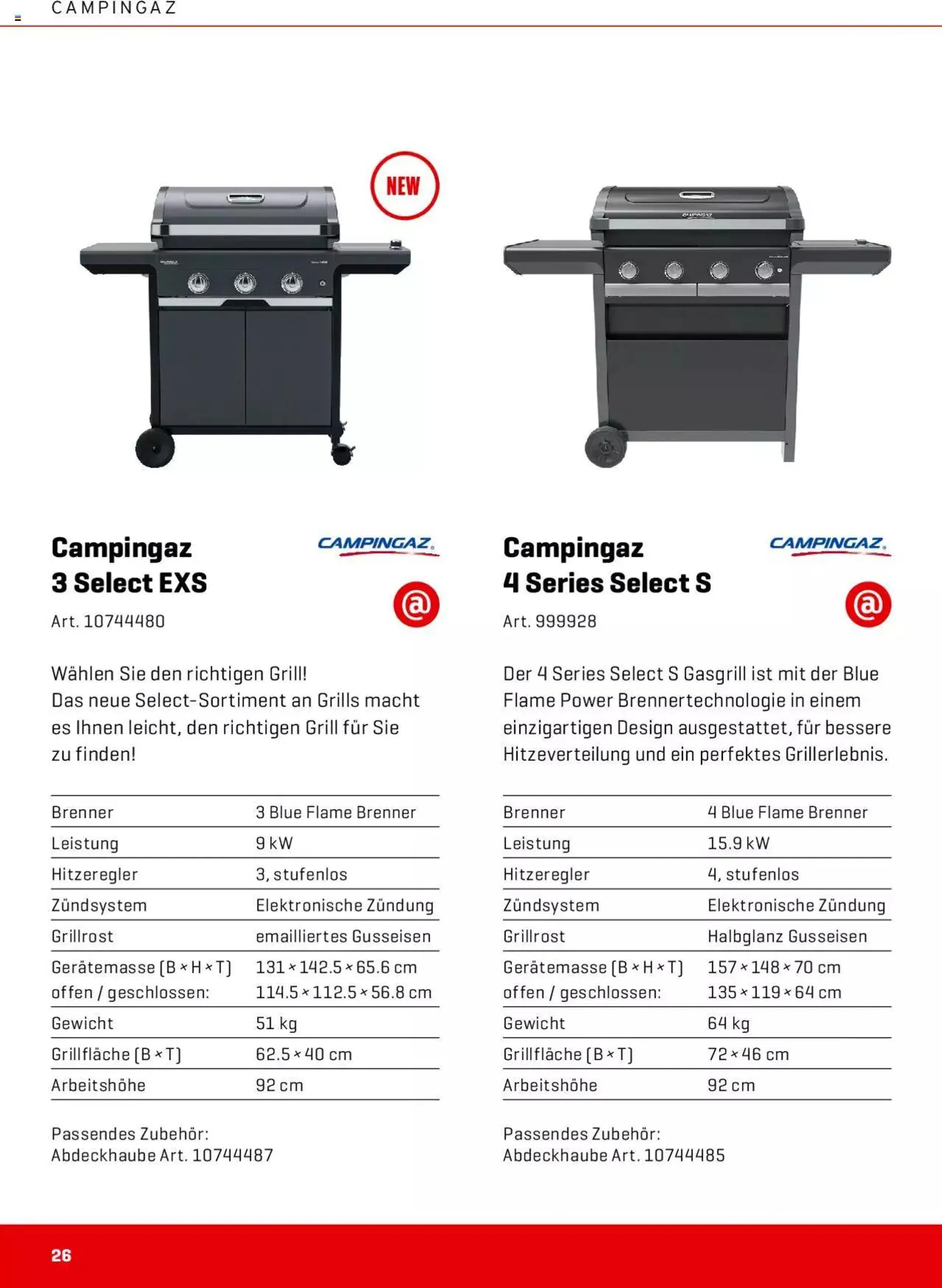 Interdiscount Prospekt Grill von 13. März bis 31. Dezember 2023 - Prospekt seite  26