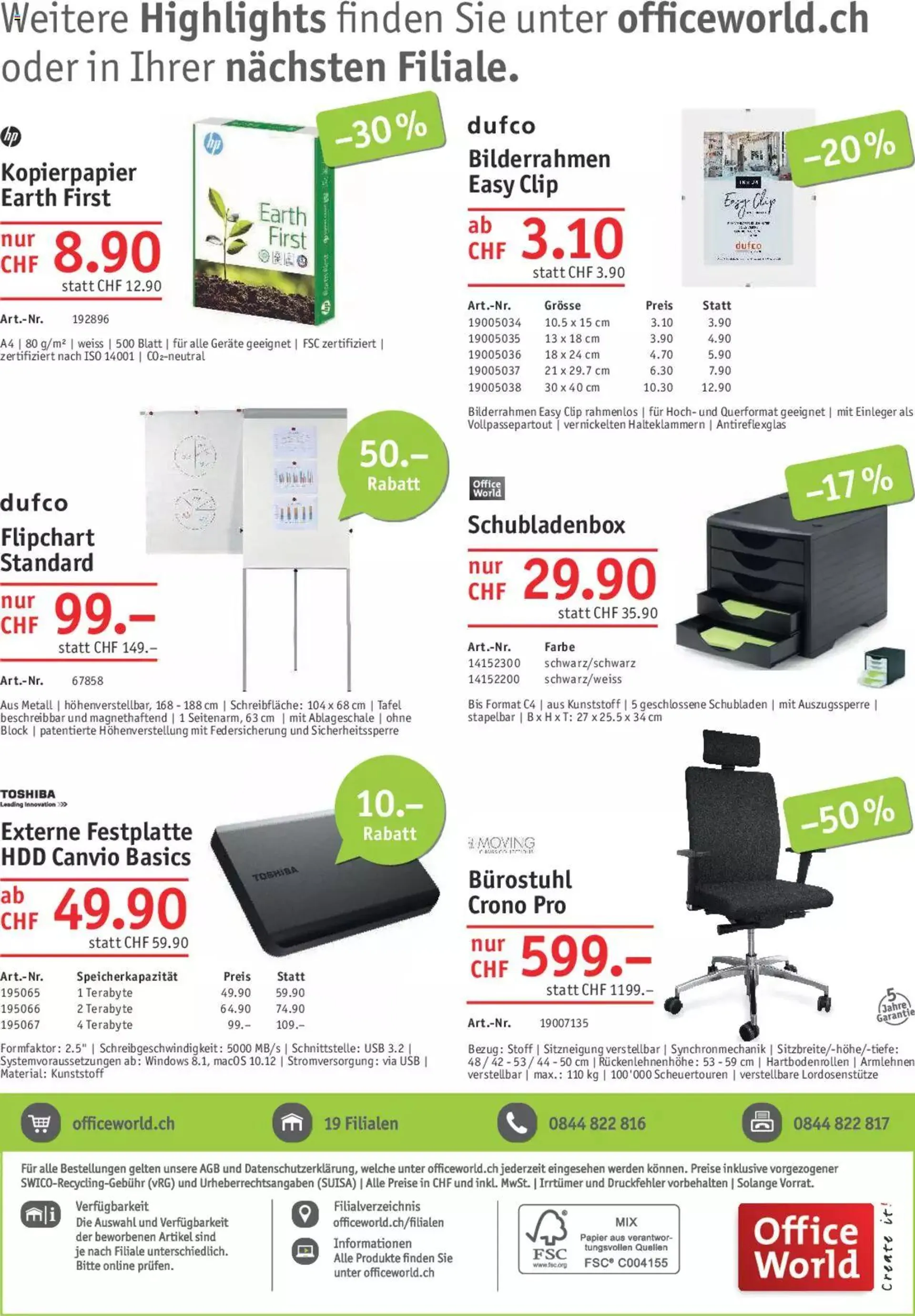 Office World Aktionen von 26. Oktober bis 29. November 2023 - Prospekt seite  24