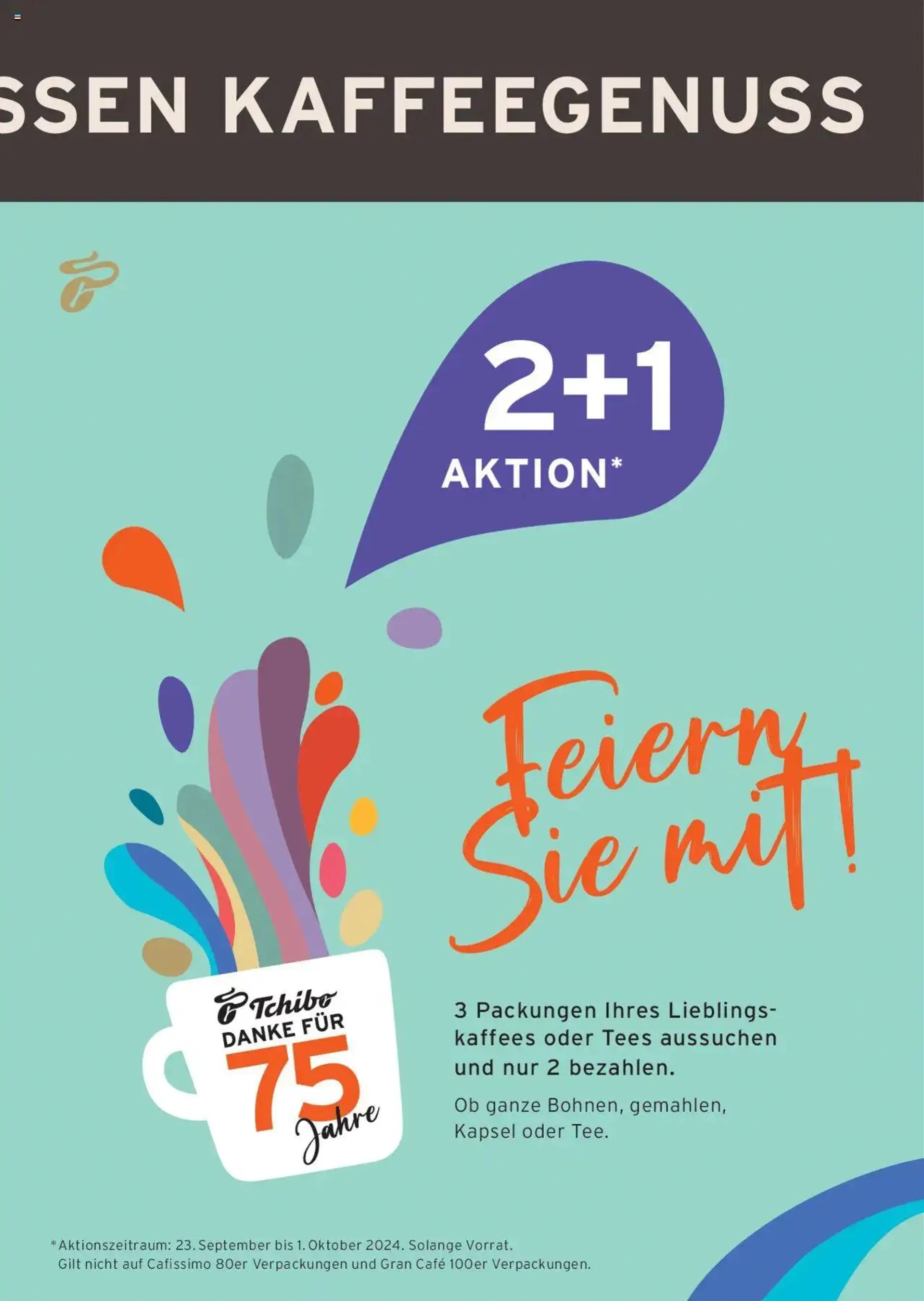 Tchibo Aktionen Filialen von 24. September bis 31. Dezember 2024 - Prospekt seite  16