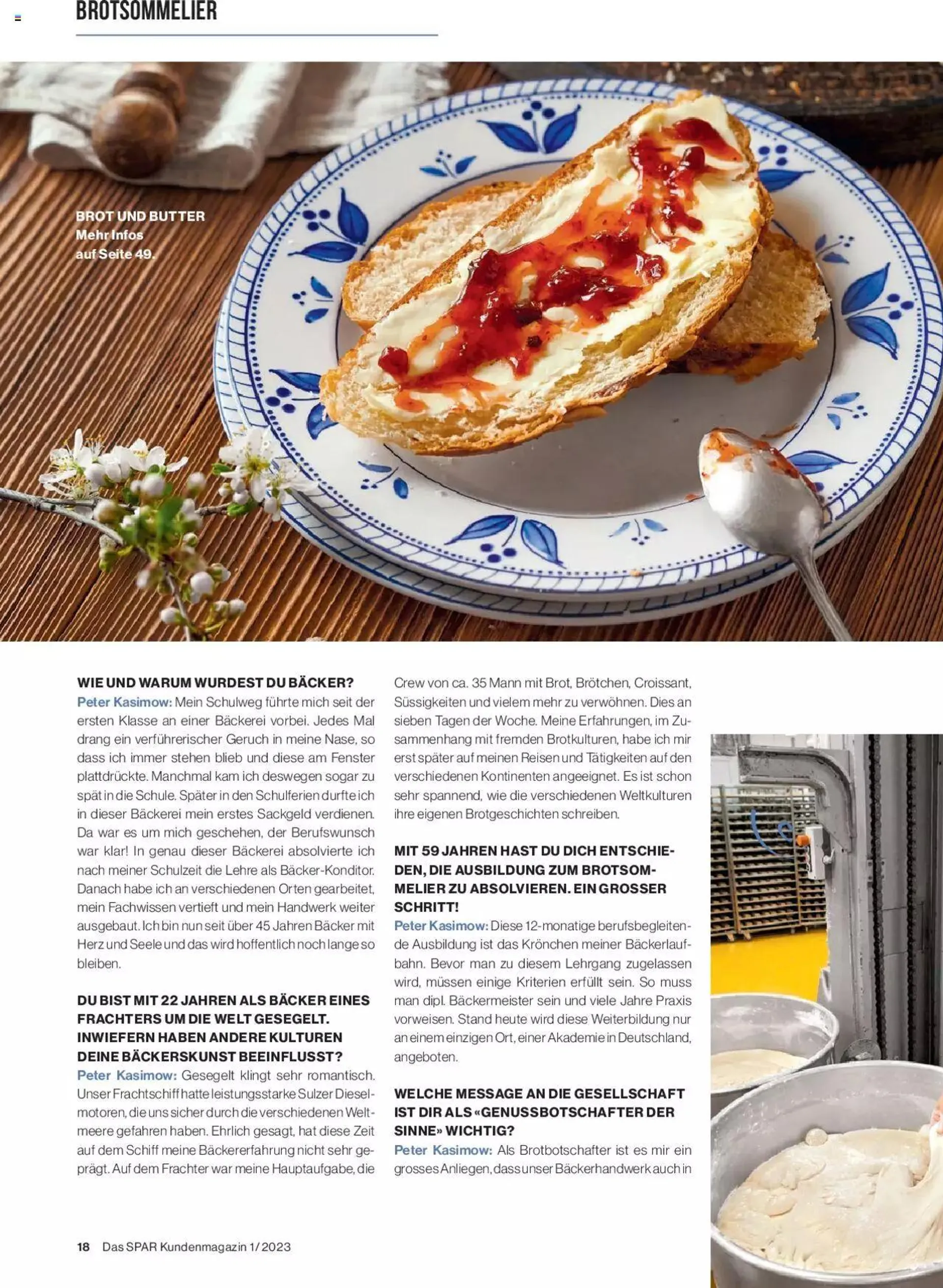 SPAR Kundenmagazin von 2. März bis 31. Dezember 2023 - Prospekt seite  18