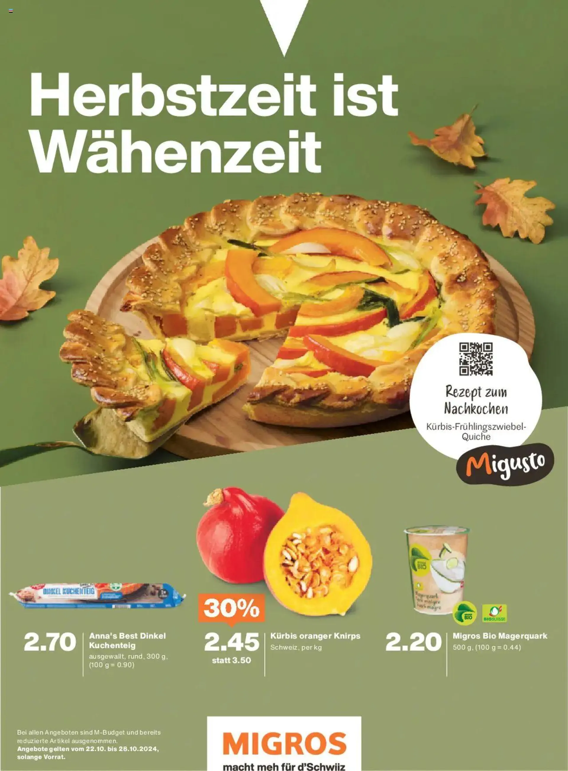 Migros - Magazin von 21. Oktober bis 27. Oktober 2024 - Prospekt seite  4