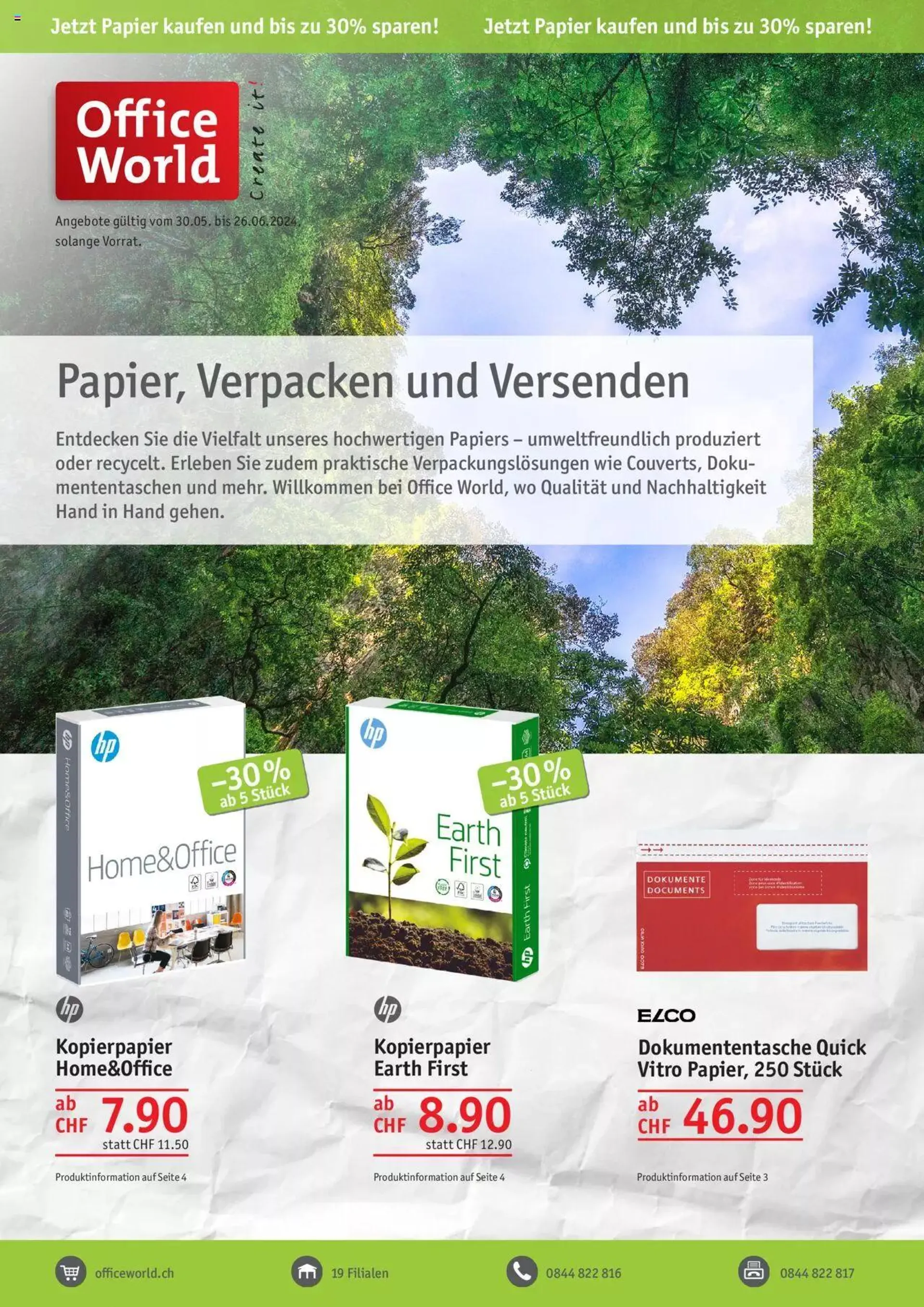 Office World Papier Prospekt - 0