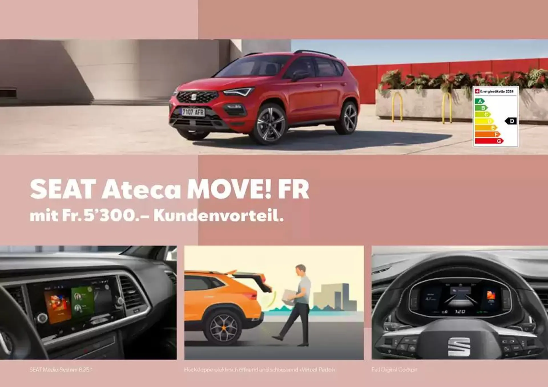 SEAT Ateca MOVE! FR von 28. Oktober bis 11. November 2024 - Prospekt seite  4