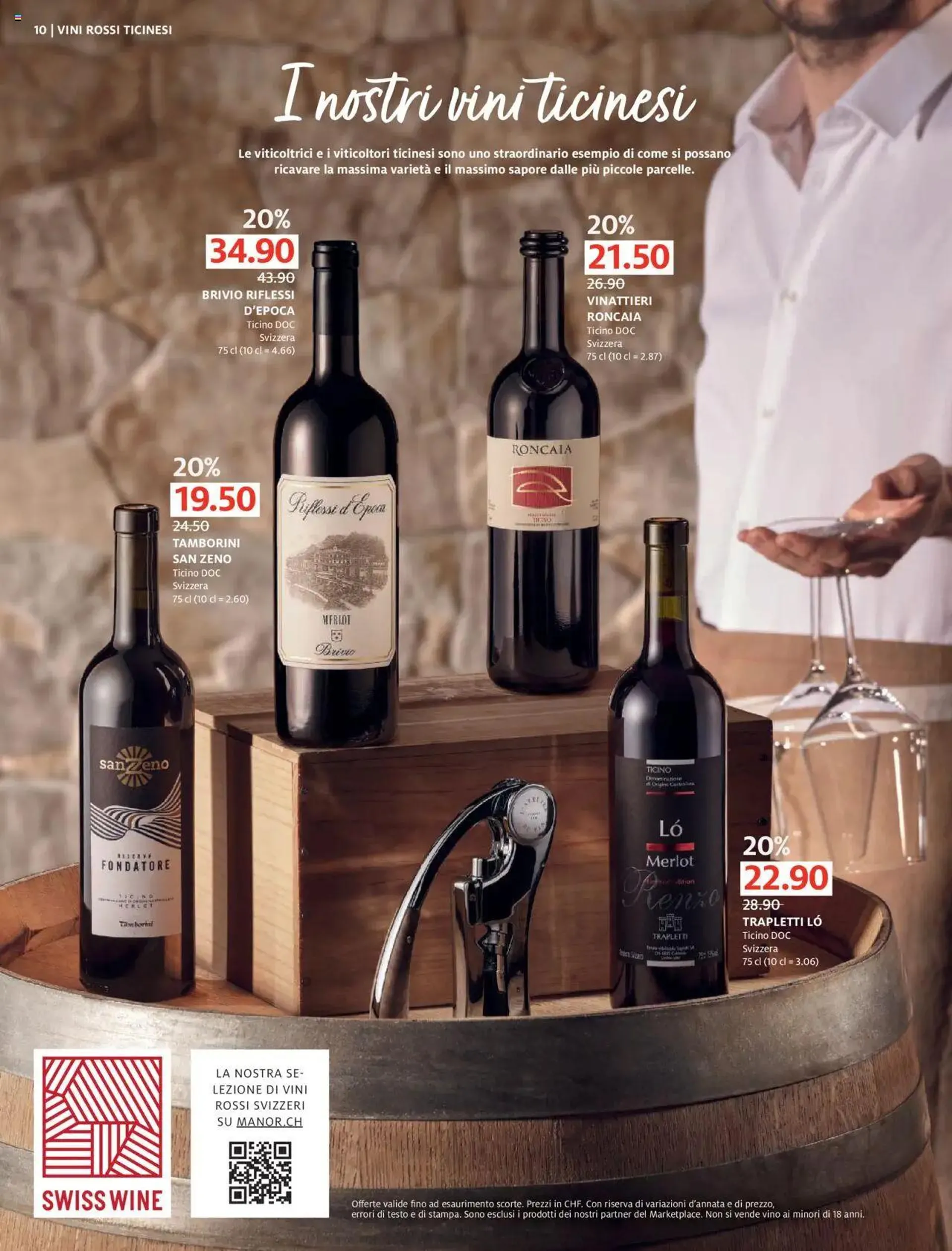 Manor Catalogo dei vini von 8. September bis 6. Oktober 2024 - Prospekt seite  10
