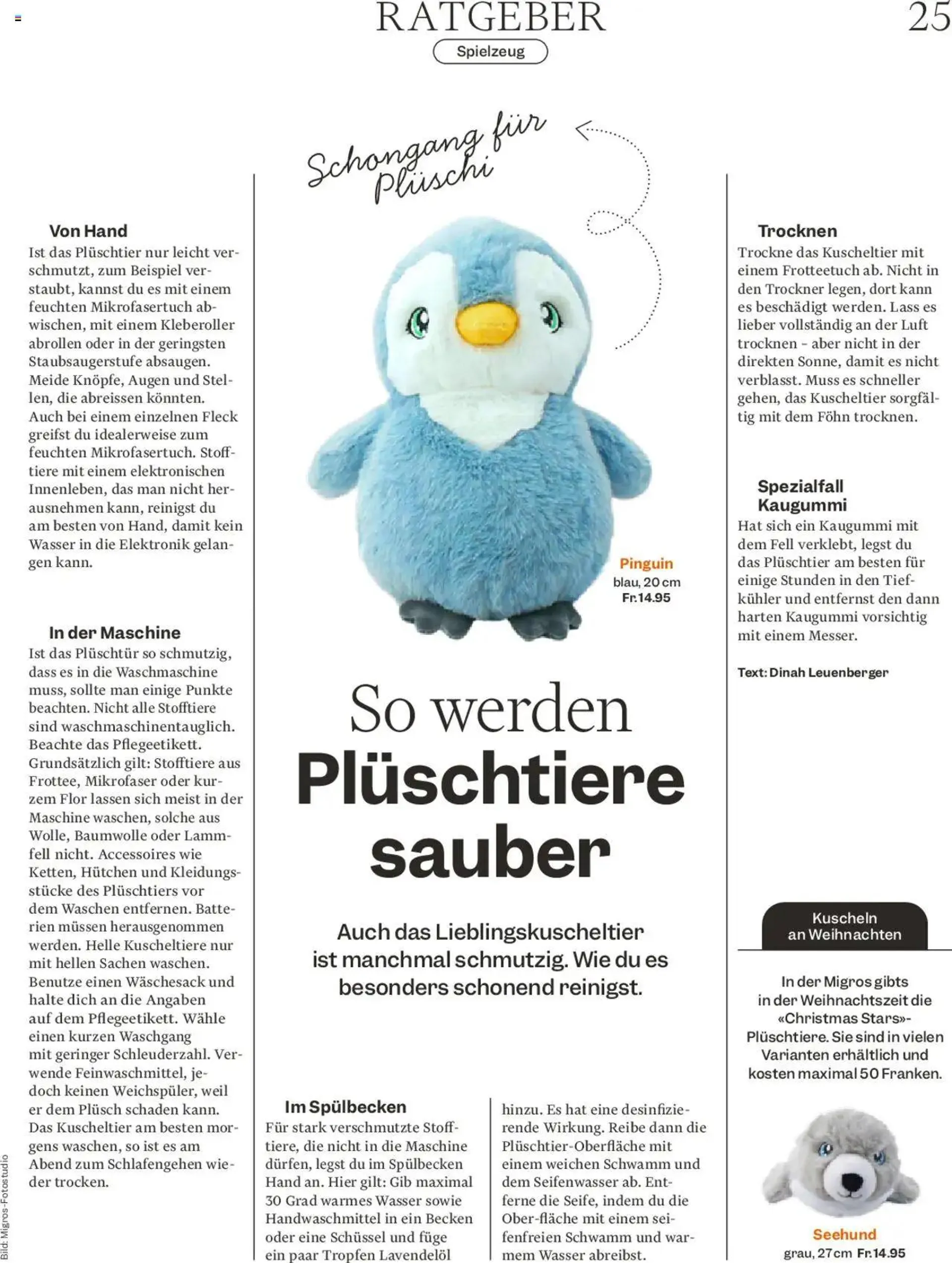 Migros - Magazin von 21. Oktober bis 27. Oktober 2024 - Prospekt seite  25