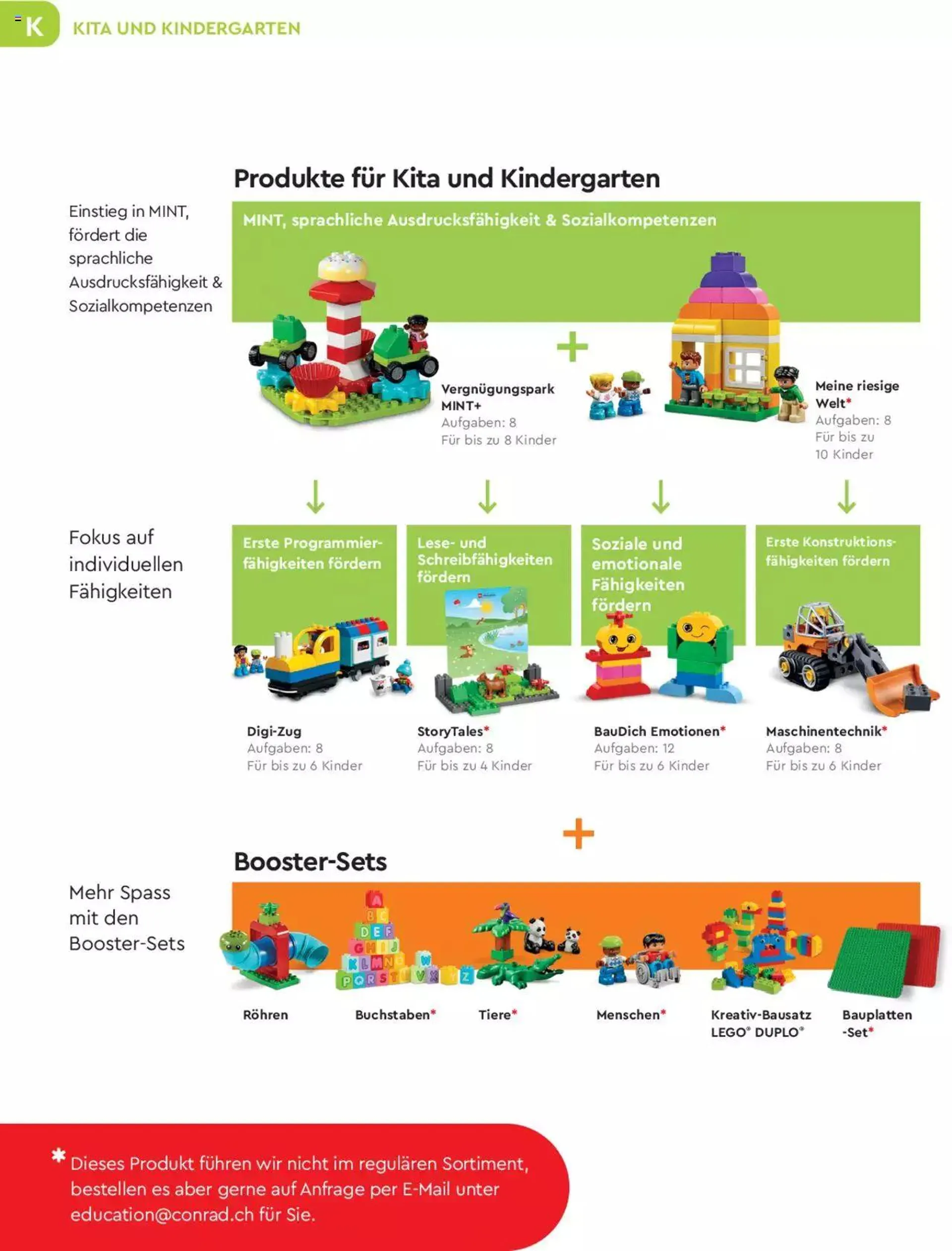 Conrad - Lego Education Lernkonzepte von 6. April bis 31. Dezember 2023 - Prospekt seite  20
