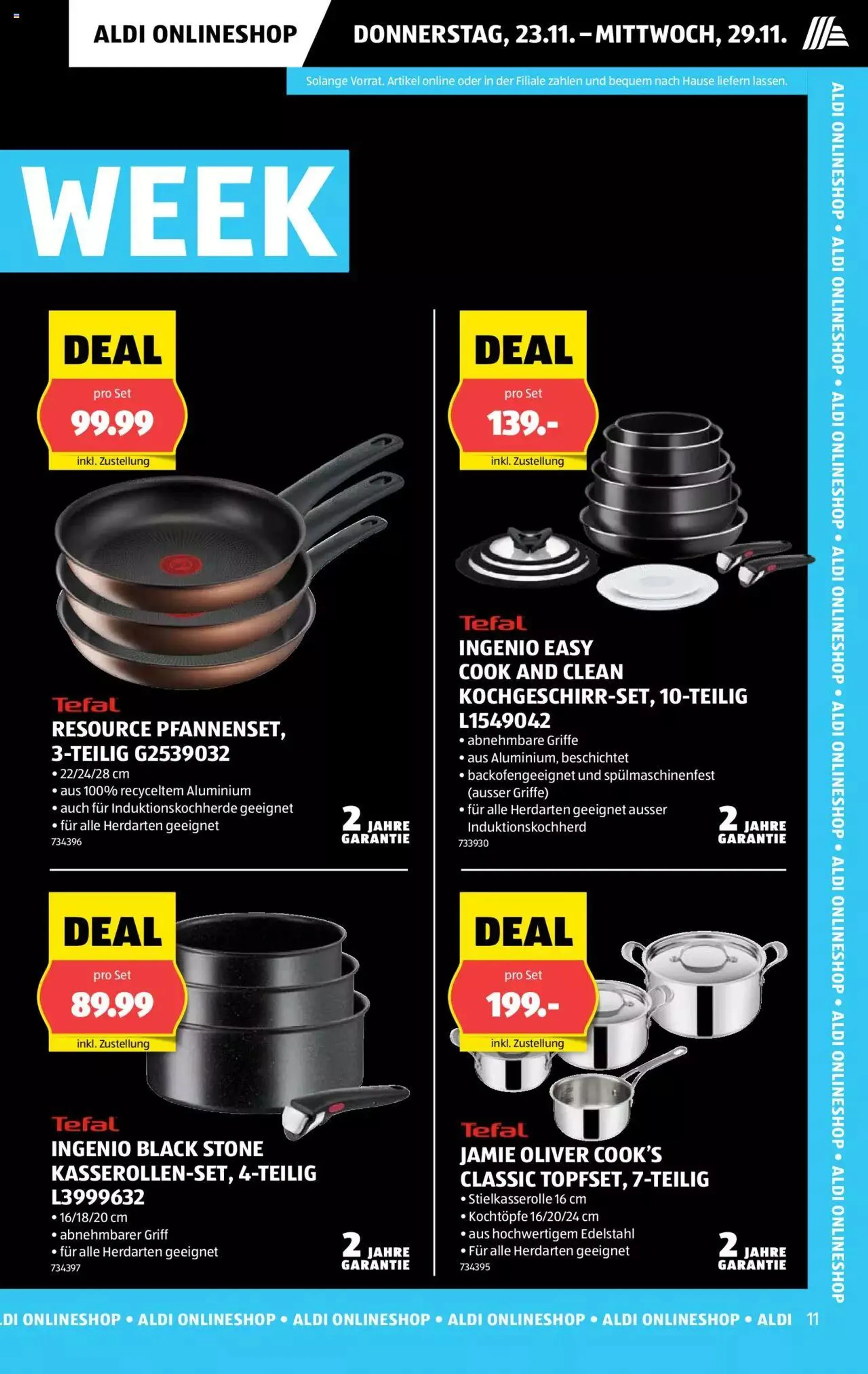 Aldi Black Week Deals von 23. November bis 29. November 2023 - Prospekt seite  11