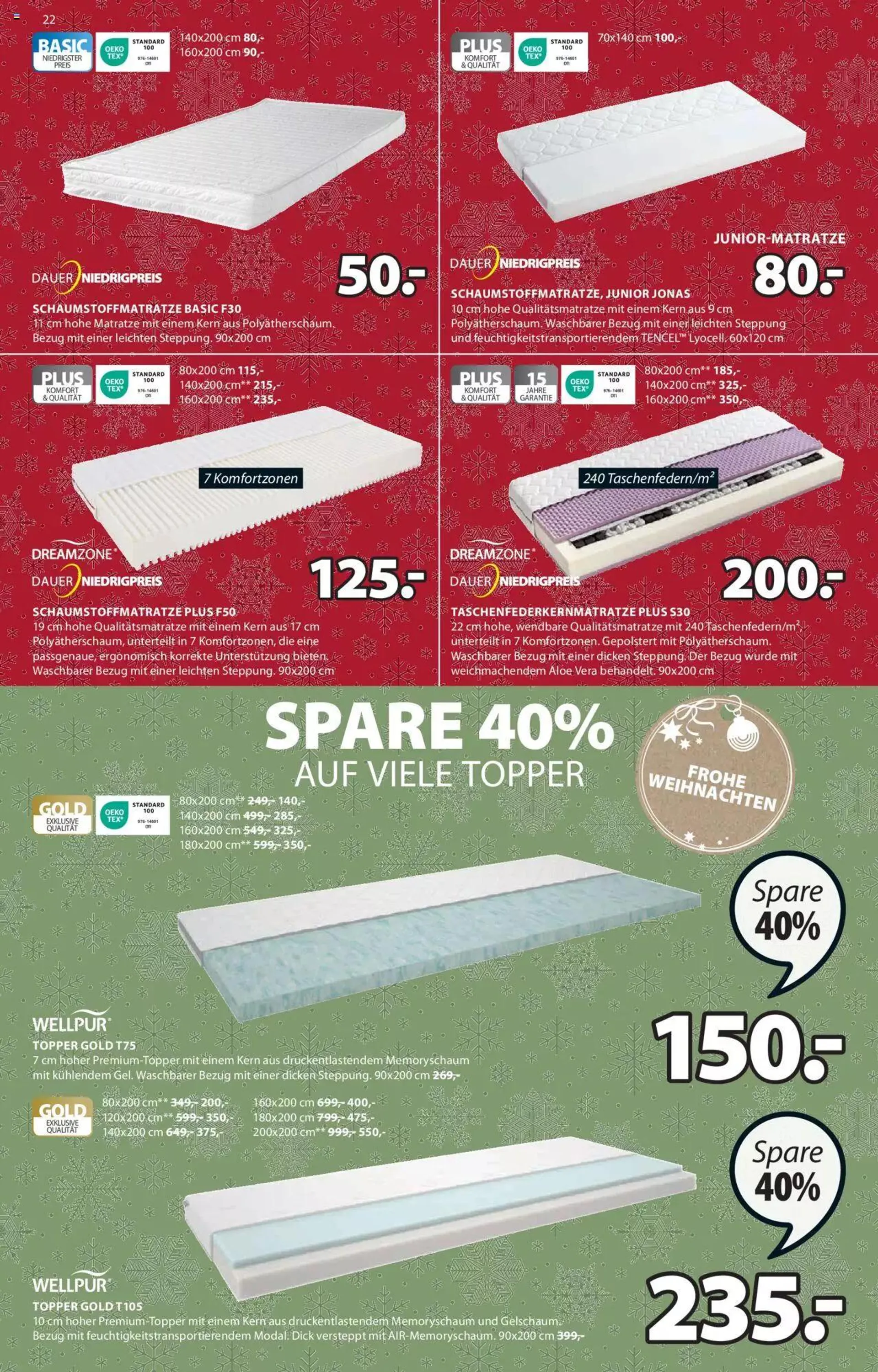JYSK Aktionen von 28. November bis 4. Dezember 2023 - Prospekt seite  23