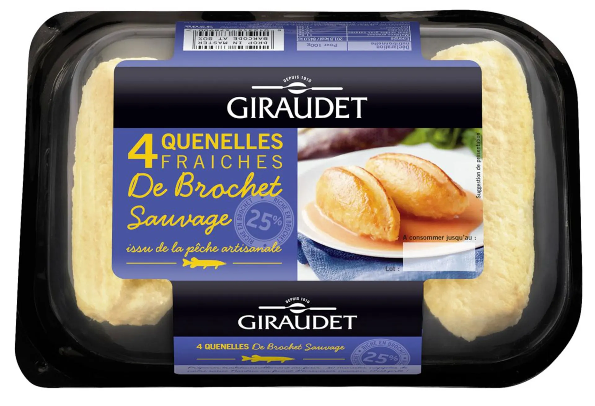 Fisch-Klösschen mit Butter 4 x 80 g