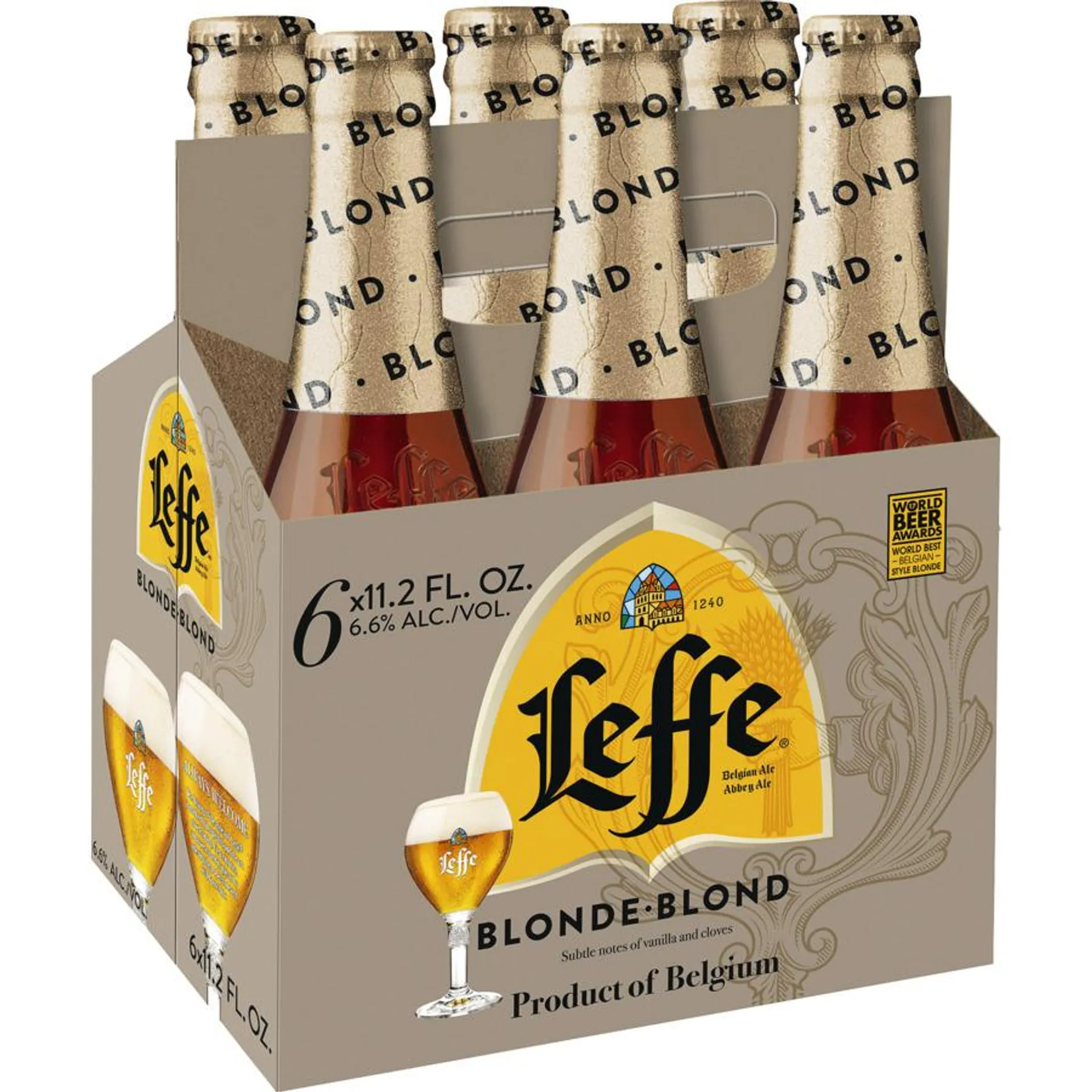 Leffe Bier Blonde 6 x 33 cl