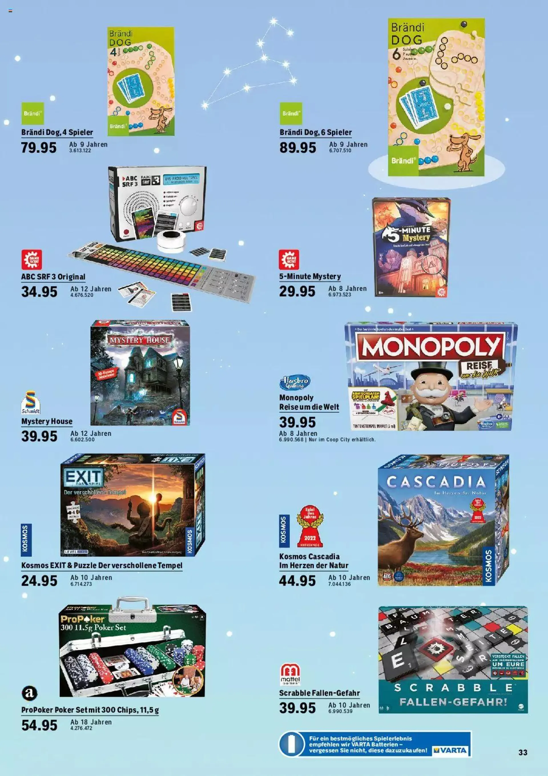Jumbo - Märchenhafte Geschenkidideen von 17. Oktober bis 31. Dezember 2023 - Prospekt seite  35
