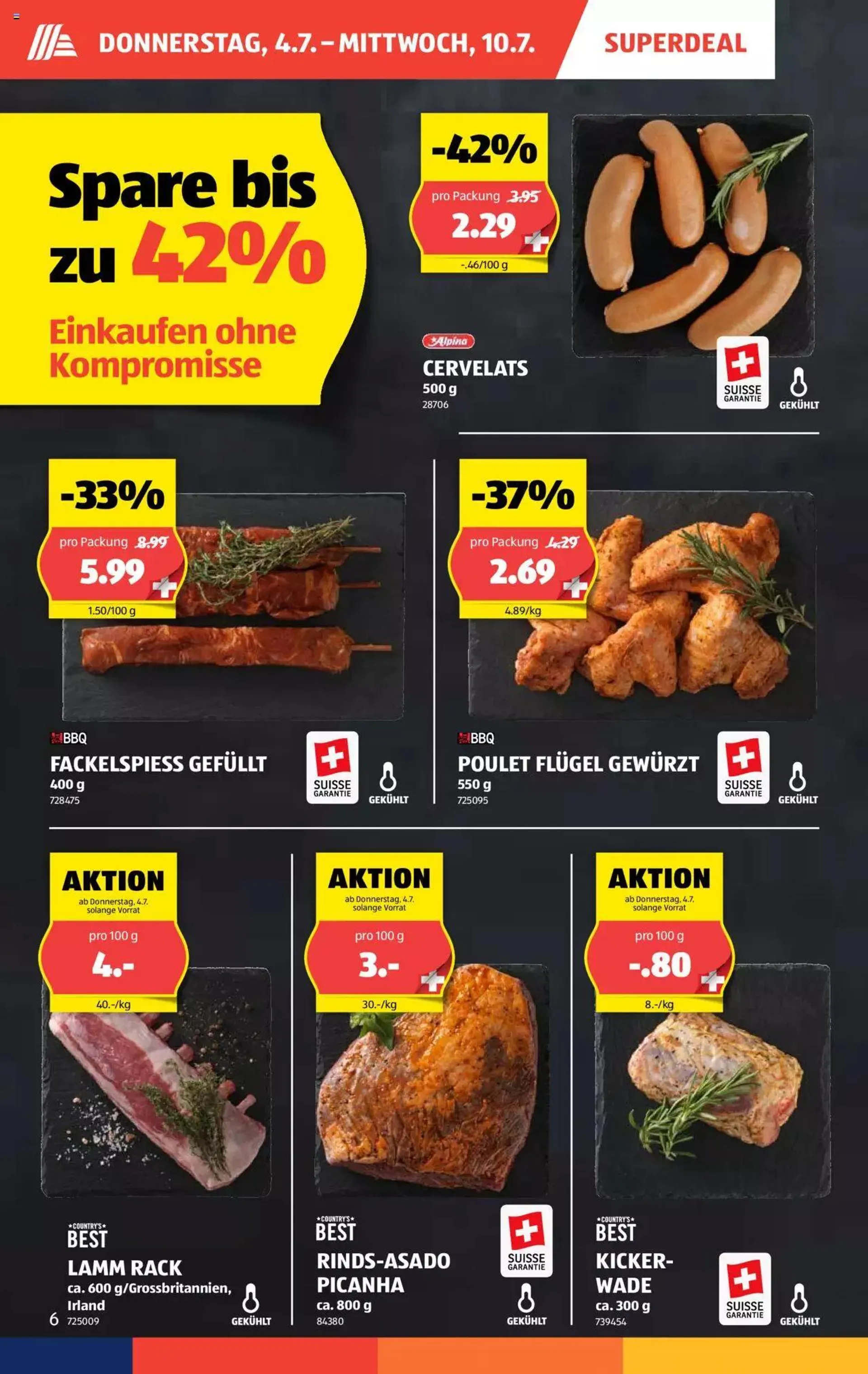 Aldi Aktionen von 4. Juli bis 10. Juli 2024 - Prospekt seite  6