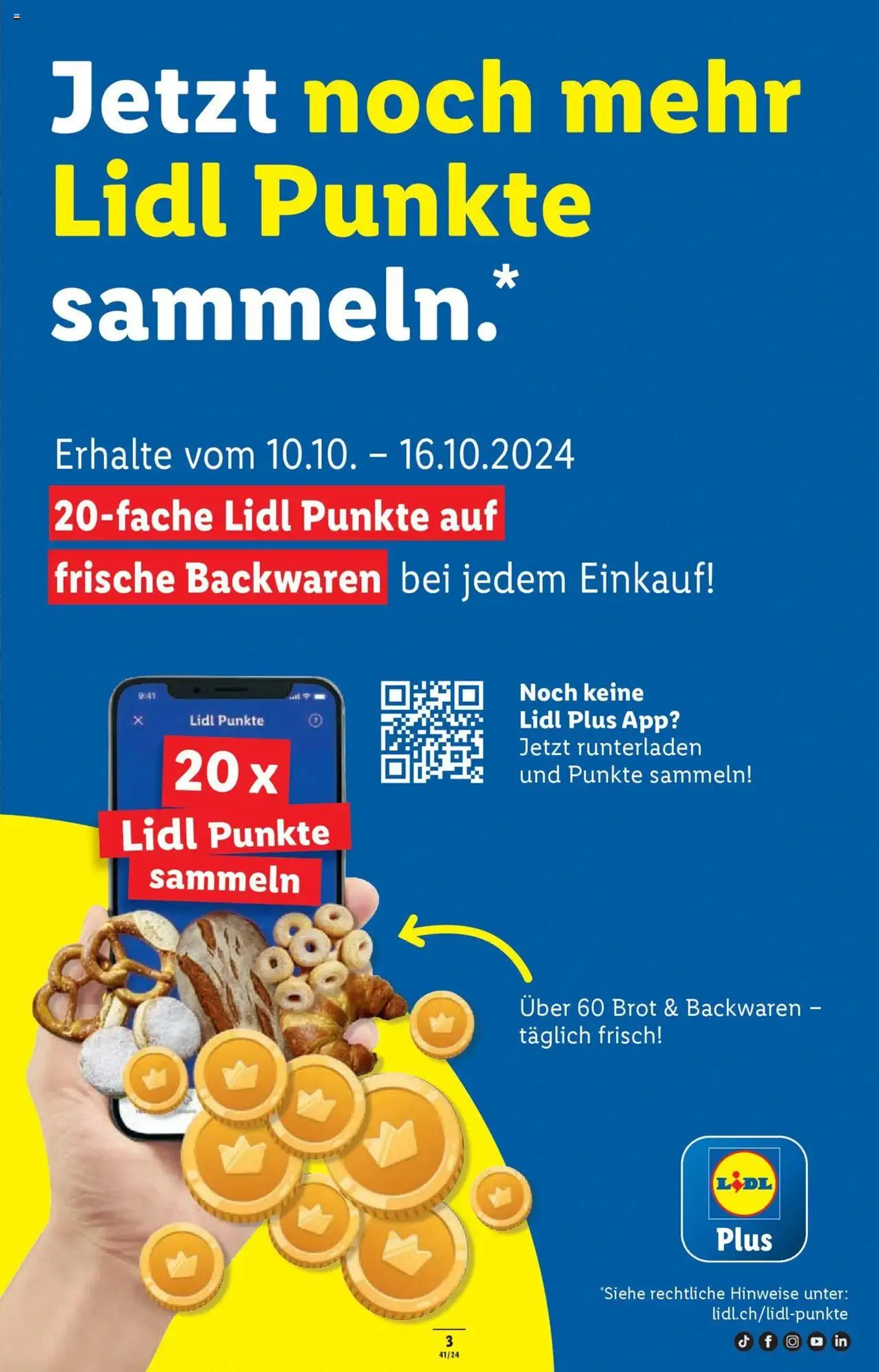 Lidl Aktionen von 10. Oktober bis 16. Oktober 2024 - Prospekt seite  3