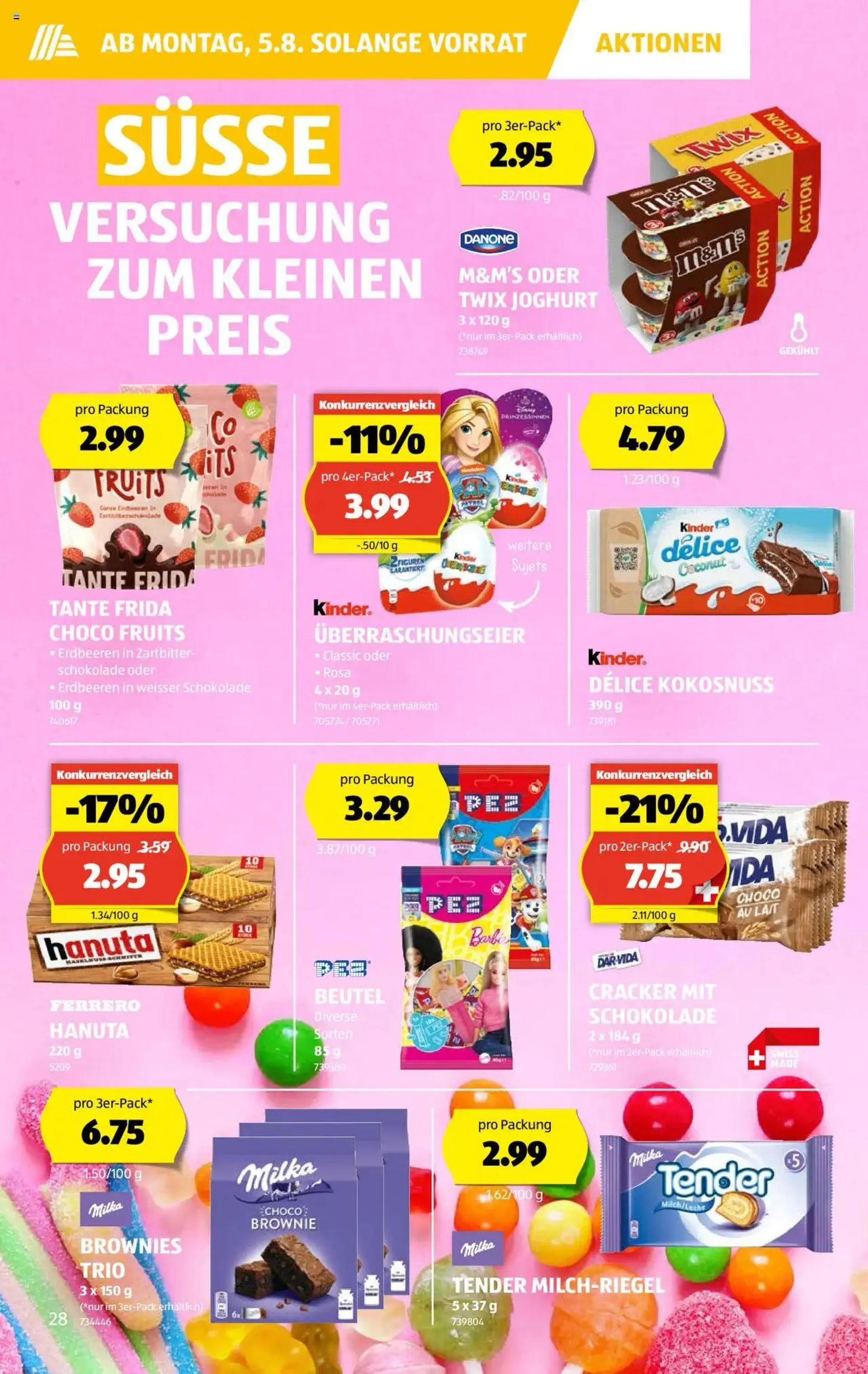 Aldi Aktionen von 31. Juli bis 7. August 2024 - Prospekt seite  28