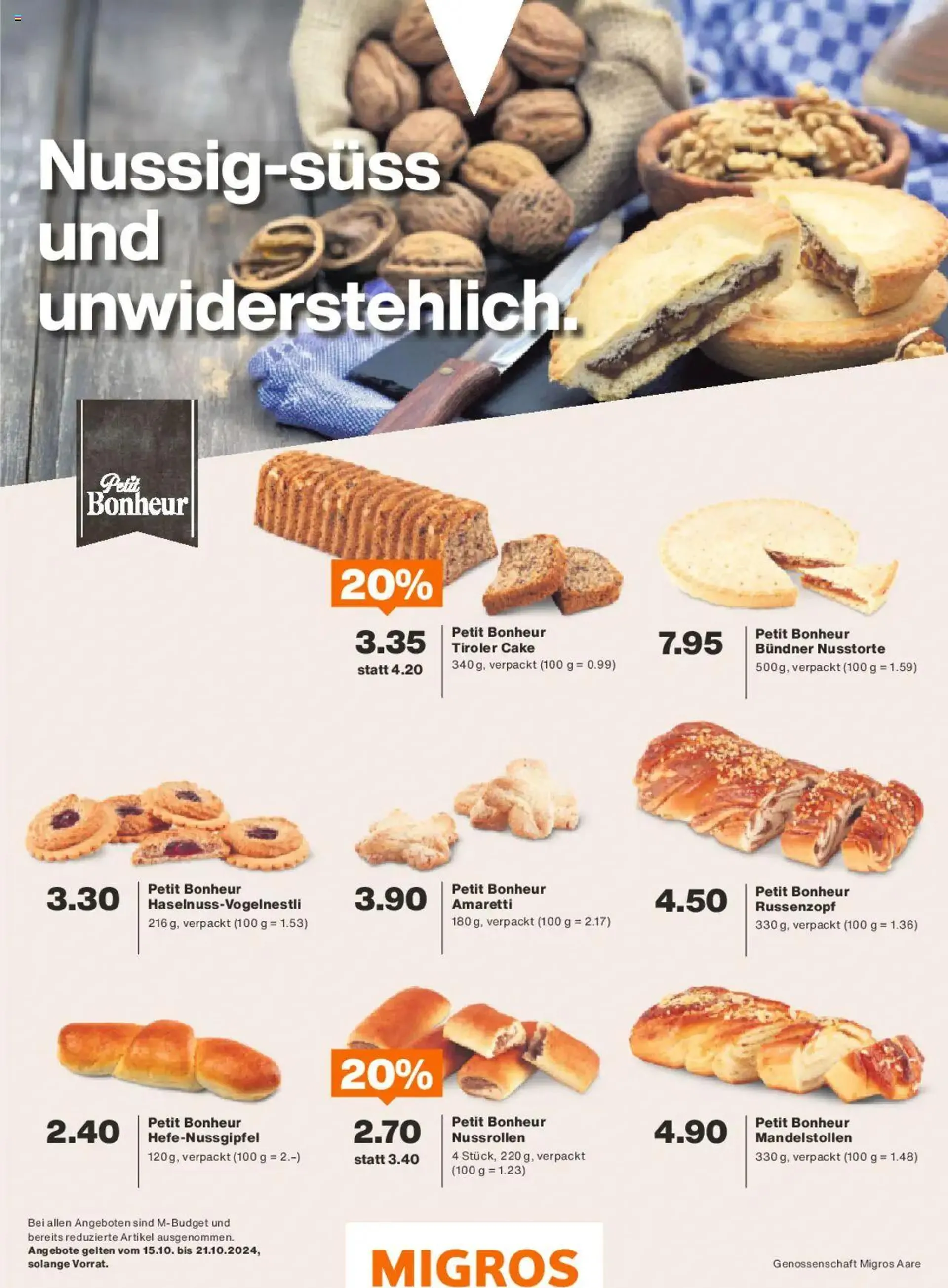 Migros - Magazin von 14. Oktober bis 20. Oktober 2024 - Prospekt seite  47