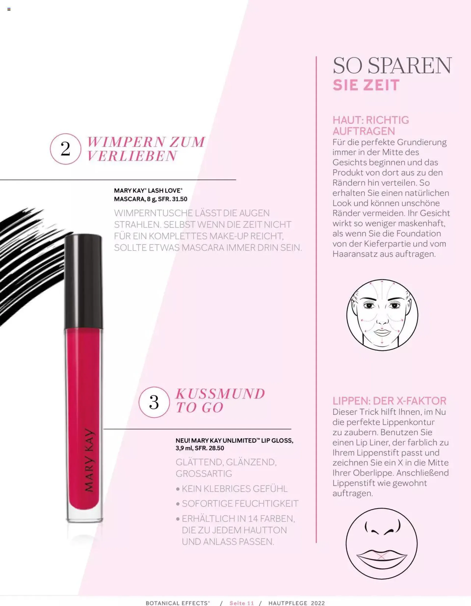 Mary Kay - Botanical Effects Hautpflege von 1. Februar bis 31. Dezember 2023 - Prospekt seite  11