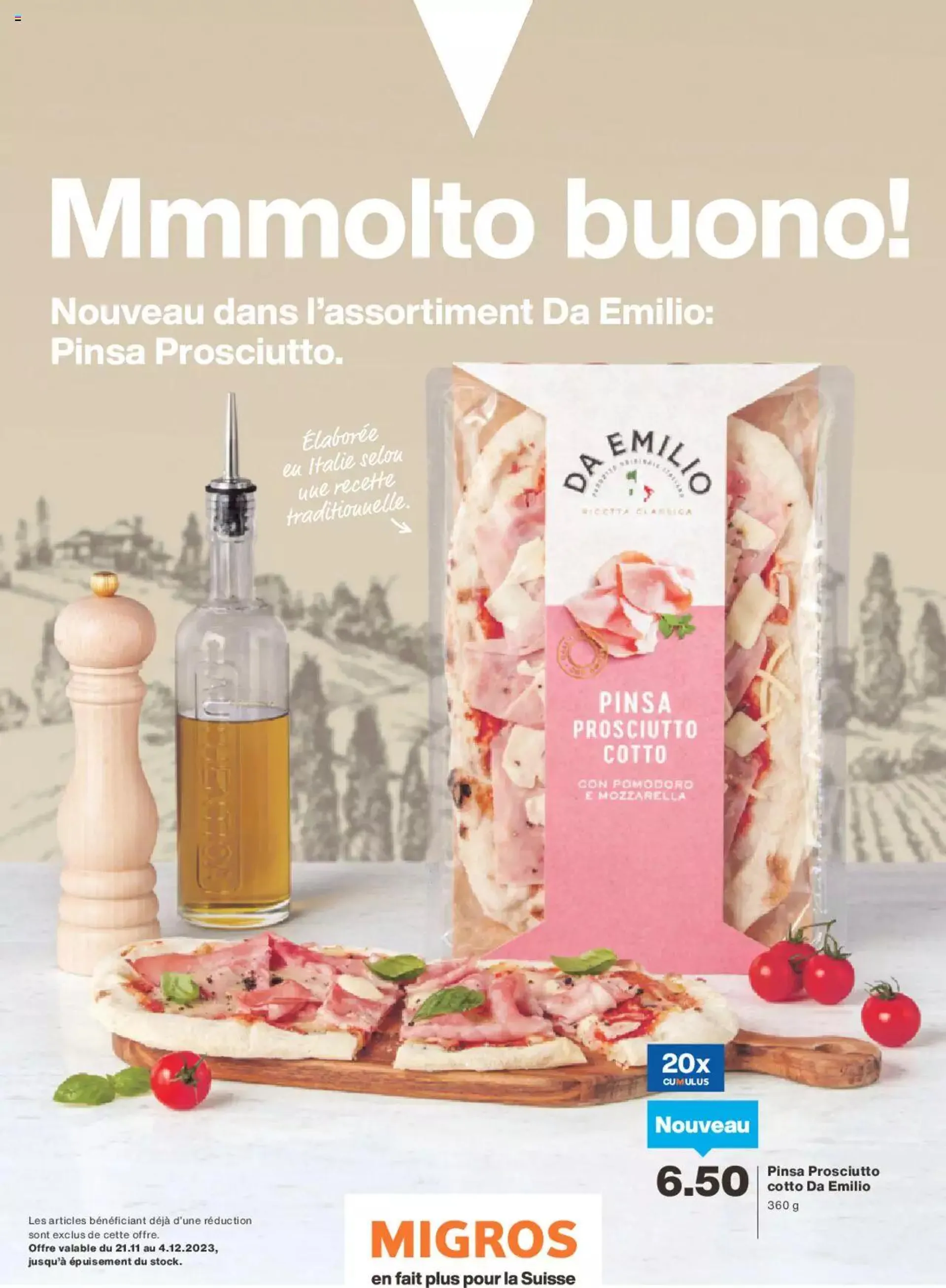 Migros Magazin FR von 20. November bis 31. Dezember 2023 - Prospekt seite  60