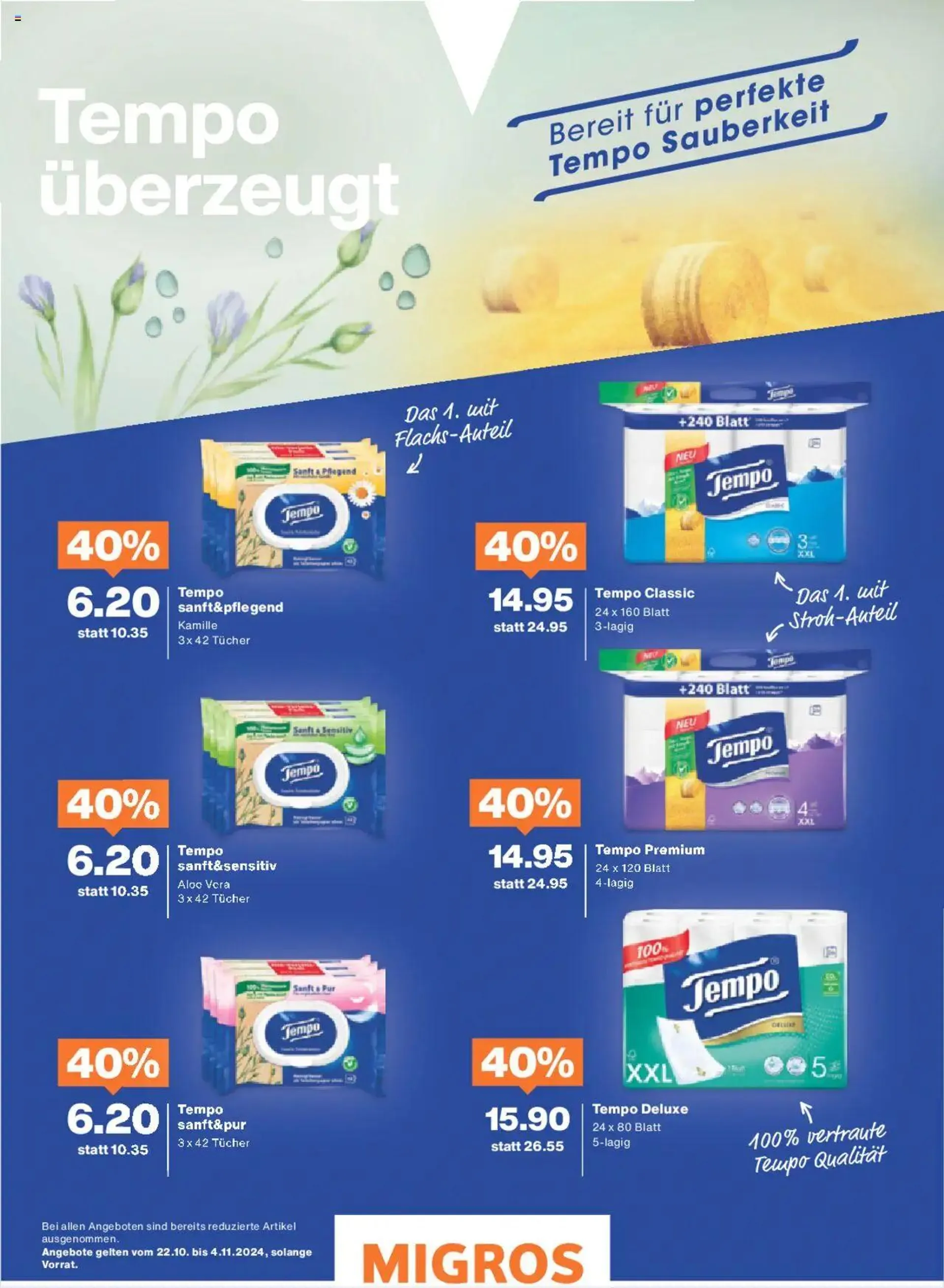 Migros - Magazin von 21. Oktober bis 27. Oktober 2024 - Prospekt seite  24