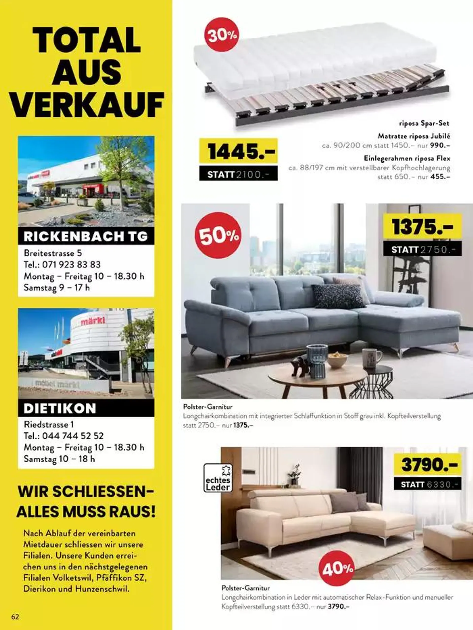 Herbst 2024 von 19. Oktober bis 31. Januar 2025 - Prospekt seite  62