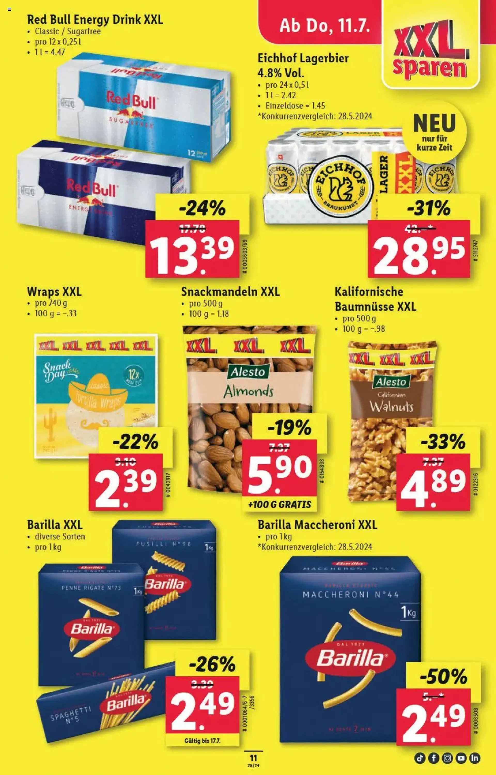 Lidl Aktionen von 11. Juli bis 17. Juli 2024 - Prospekt seite  11