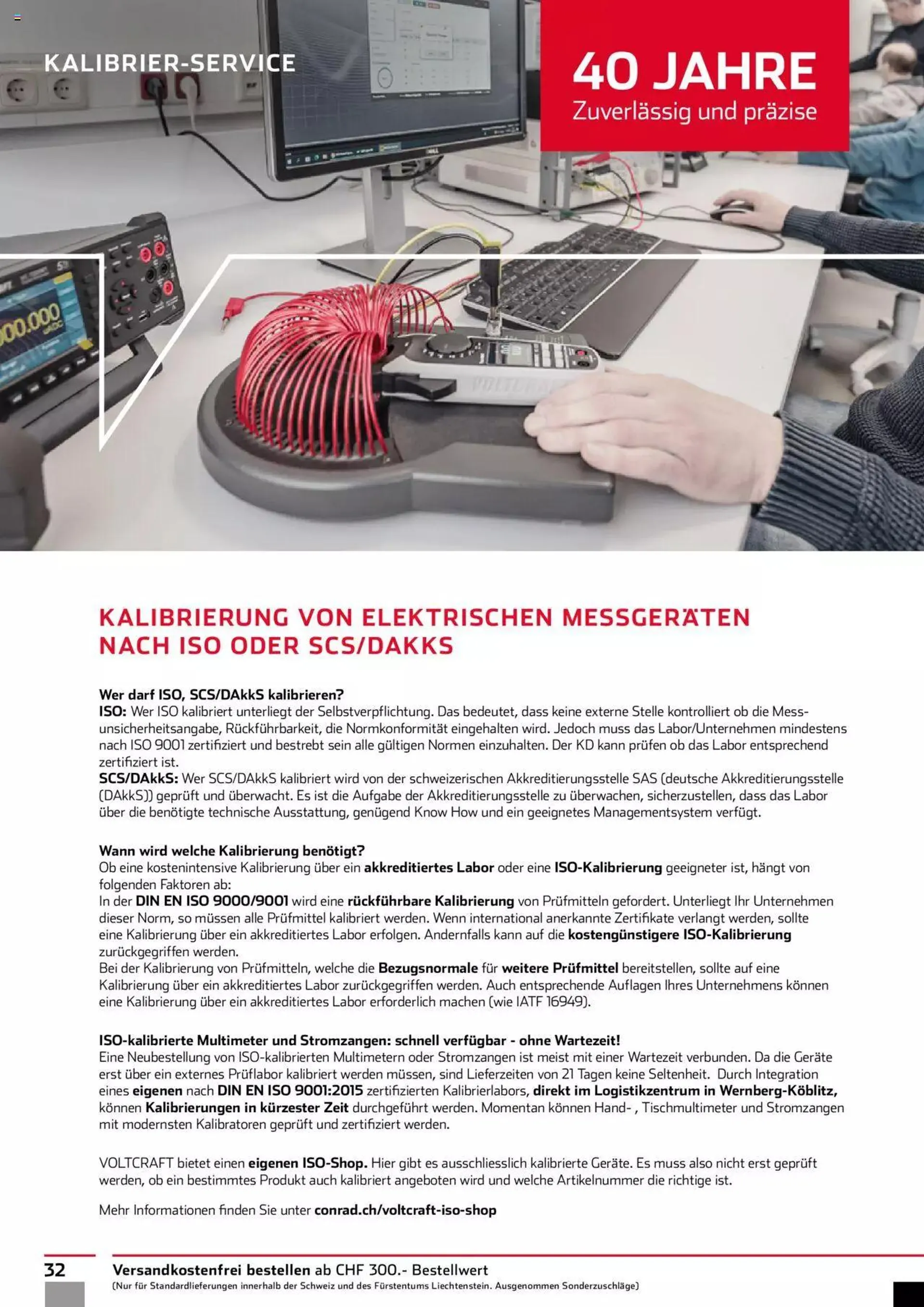 Conrad - 40 Jahre Voltcraft von 30. November bis 31. Dezember 2023 - Prospekt seite  34