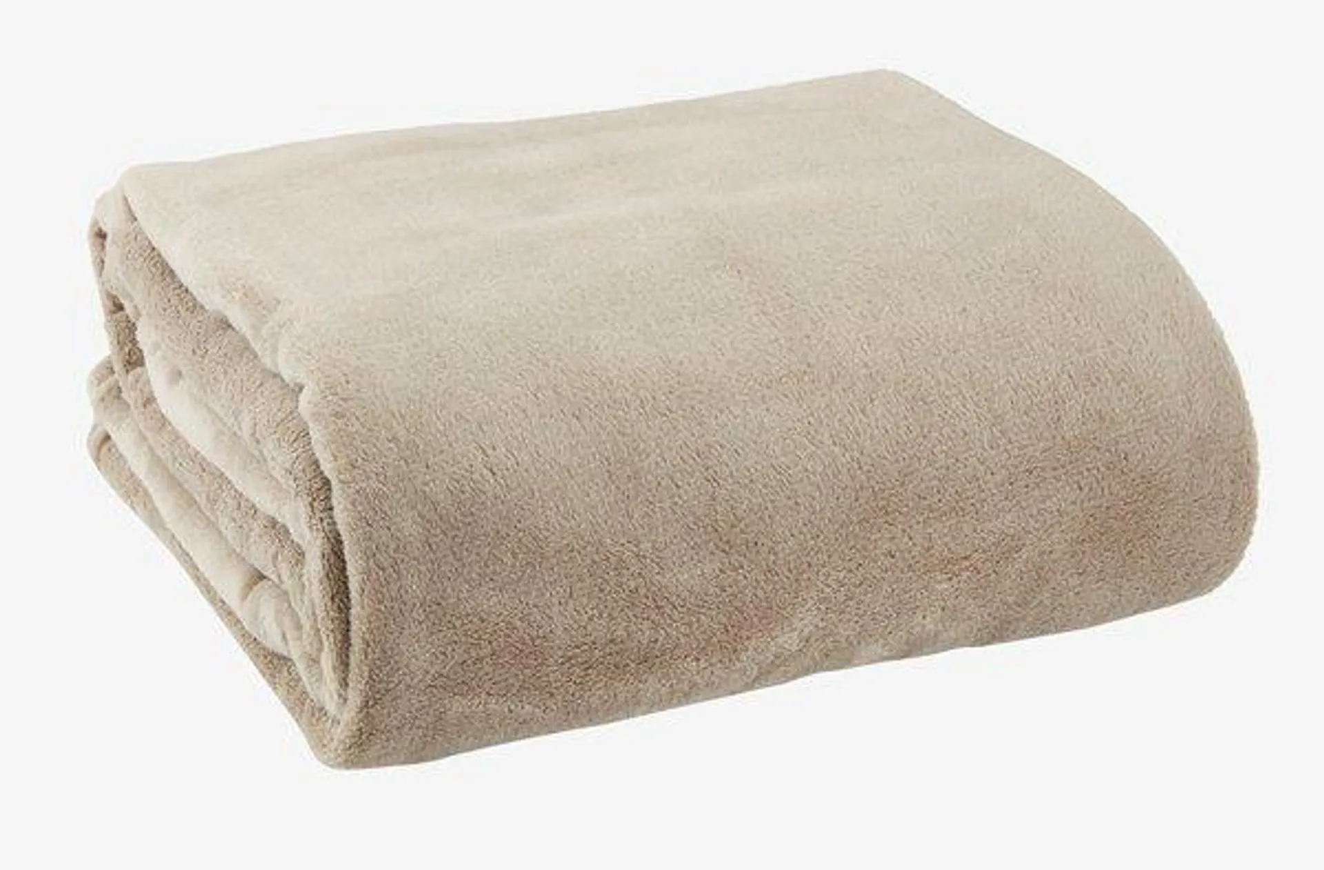 Kuscheldecke DRAGEHODE 140x200 Fleece taupe