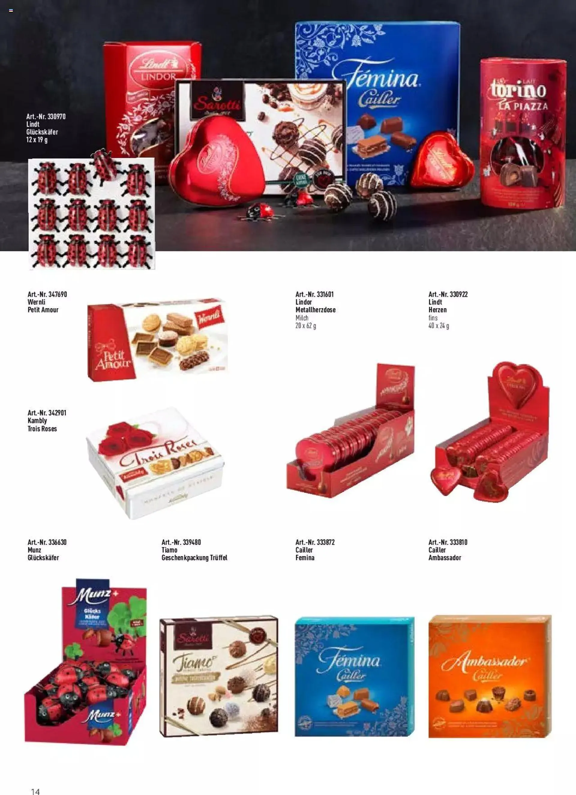Prodega - Sortiments-Ideen für Kiosk und Shop in der Care-Gastronomie von 11. Mai bis 11. Mai 2024 - Prospekt seite  14