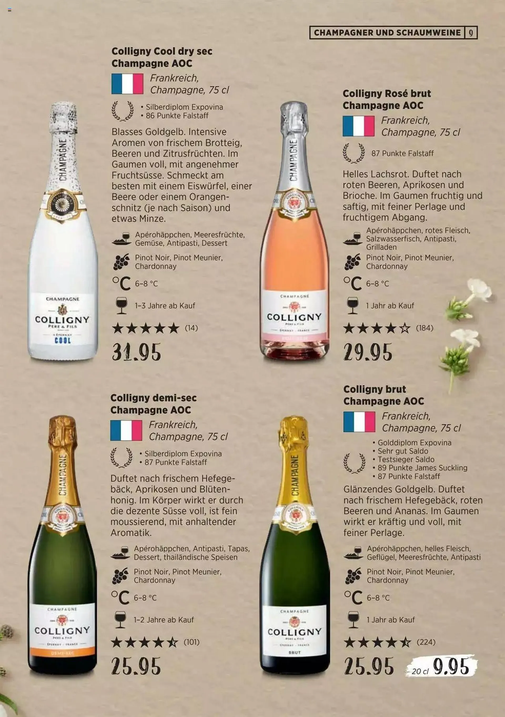 Denner Wine Guide 2023/2024 DE von 11. September bis 31. Dezember 2023 - Prospekt seite  8