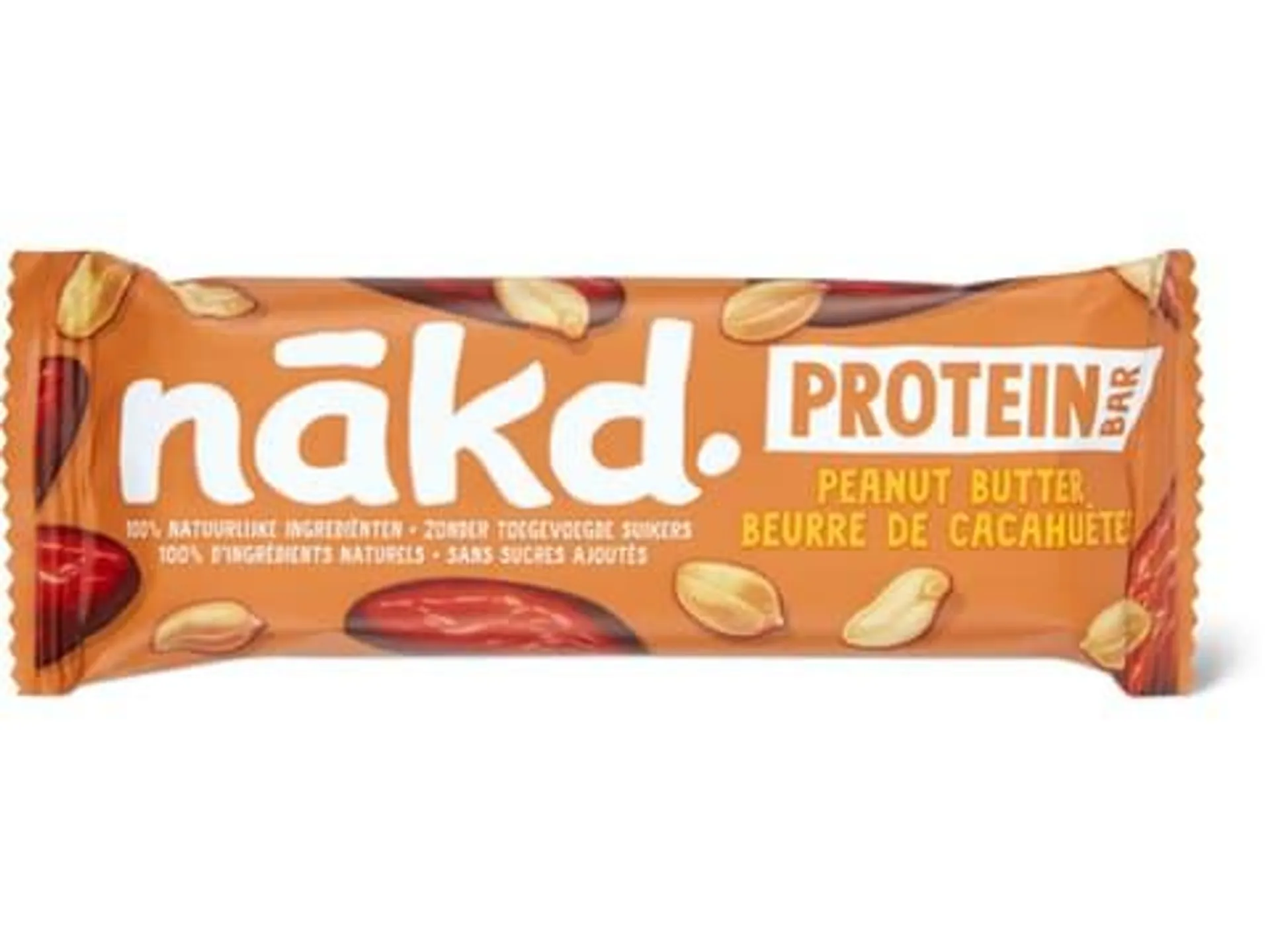 Nakd. · Protein Riegel · Peanut Butter